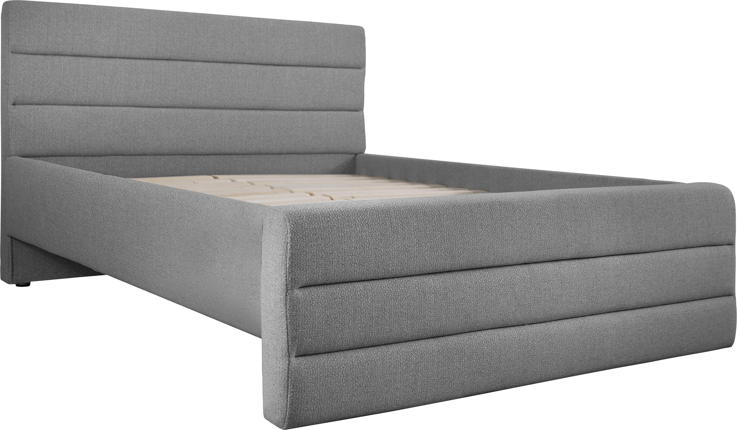 OTTO products Polsterbett "Merrit" Quernaht im Kopf- und Fußteil, in 5 Brei günstig online kaufen