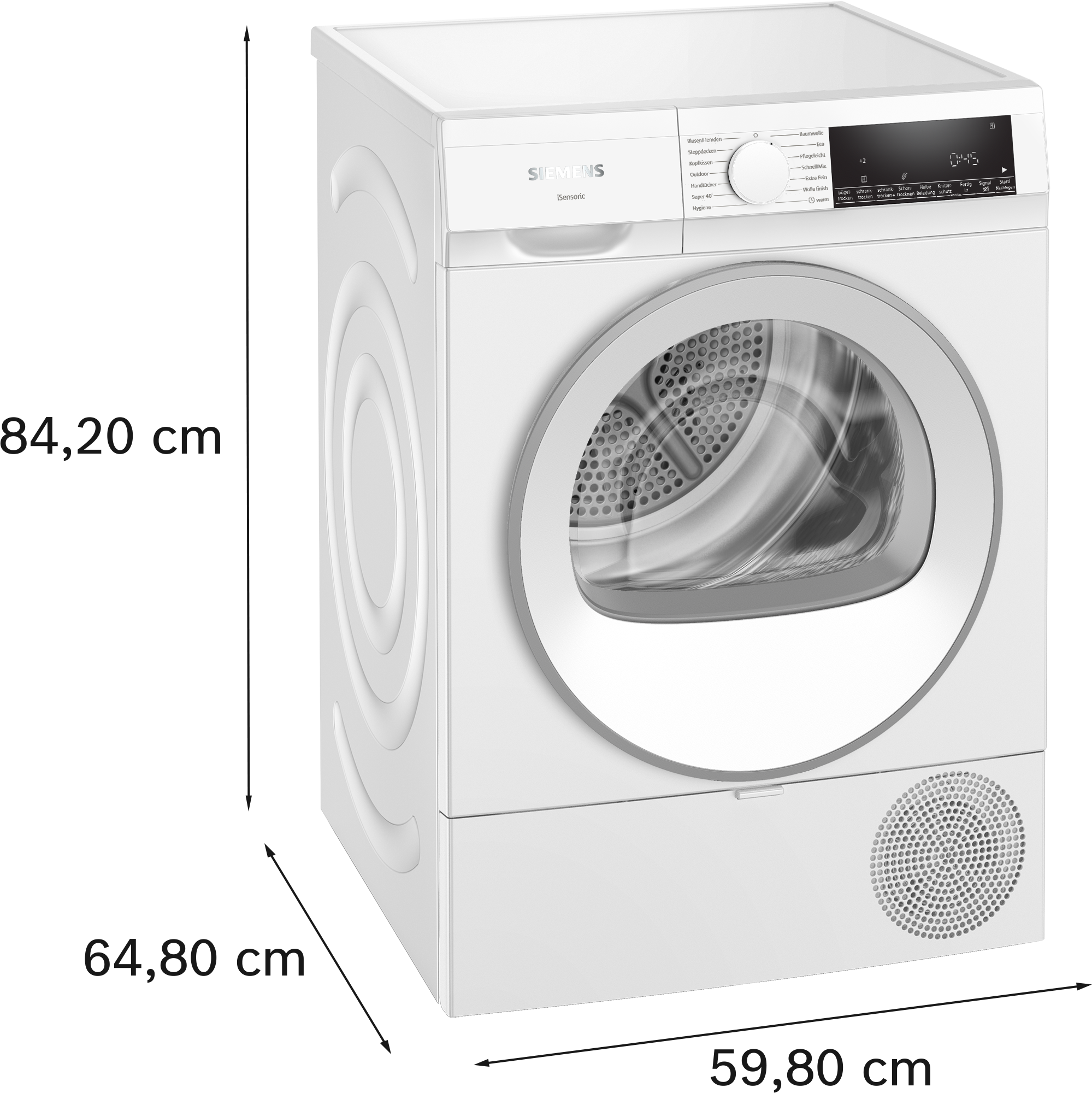 SIEMENS Wärmepumpentrockner »WQ33A2C41« iQ300