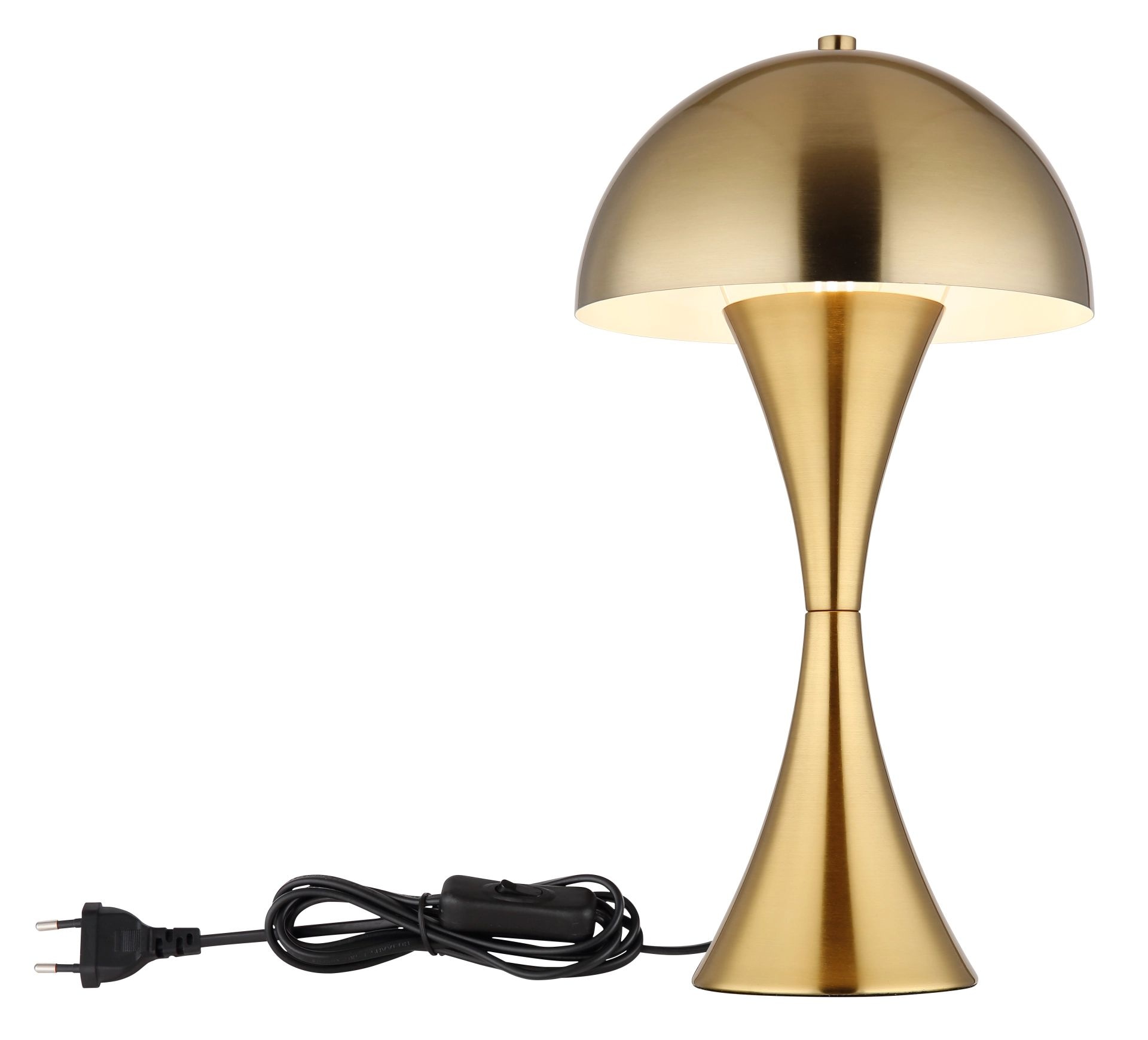 GLOBO LIGHTING LED Tischleuchte »DIMA«, 1 flammig, Leuchtmittel E27 | ohne Leuchtmittel, Wippschalter am Kabel
