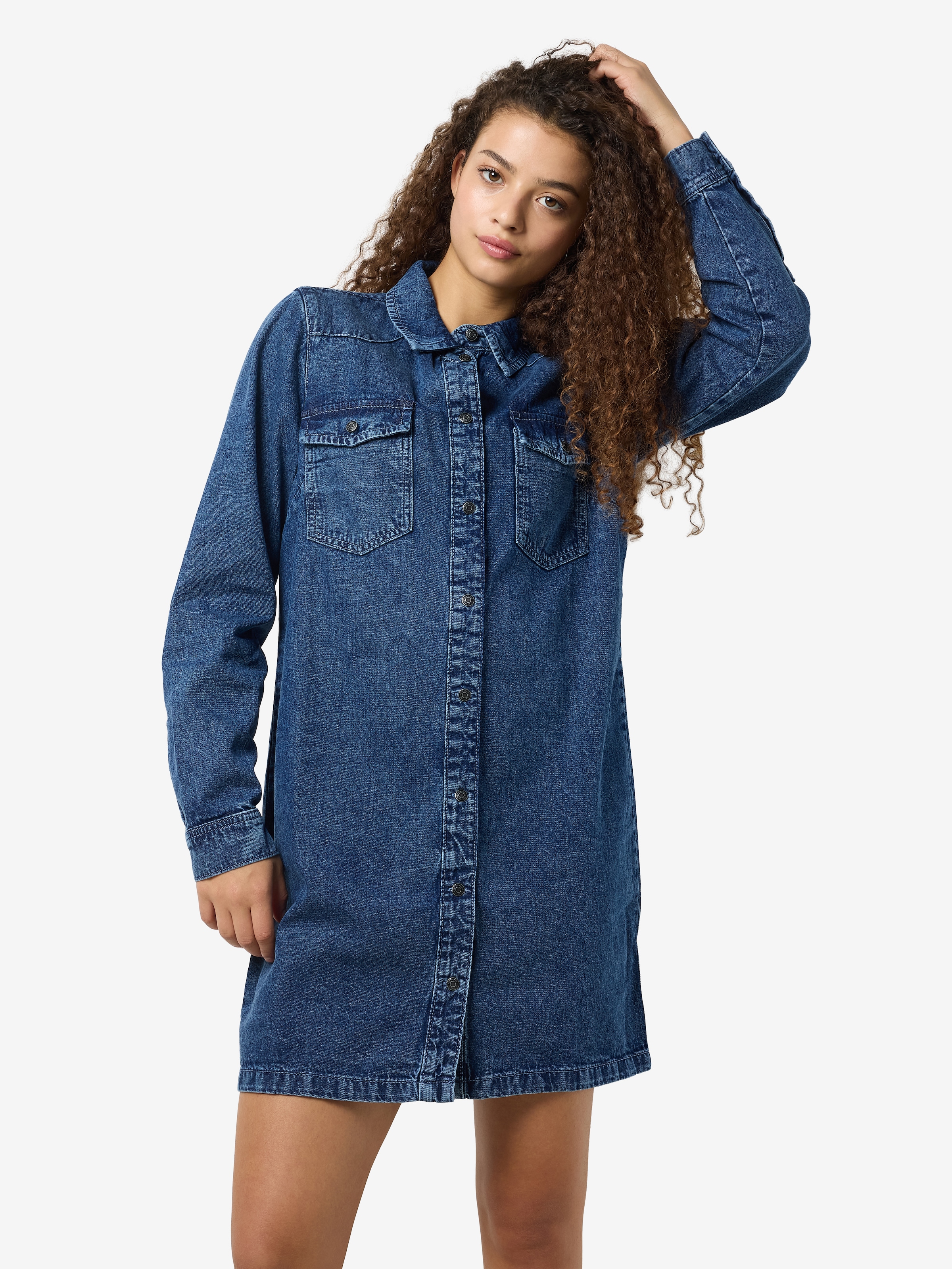 Noisy may Jeanskleid »NMNEW SIGNE L/S DENIM DRESS VI002MB LX«