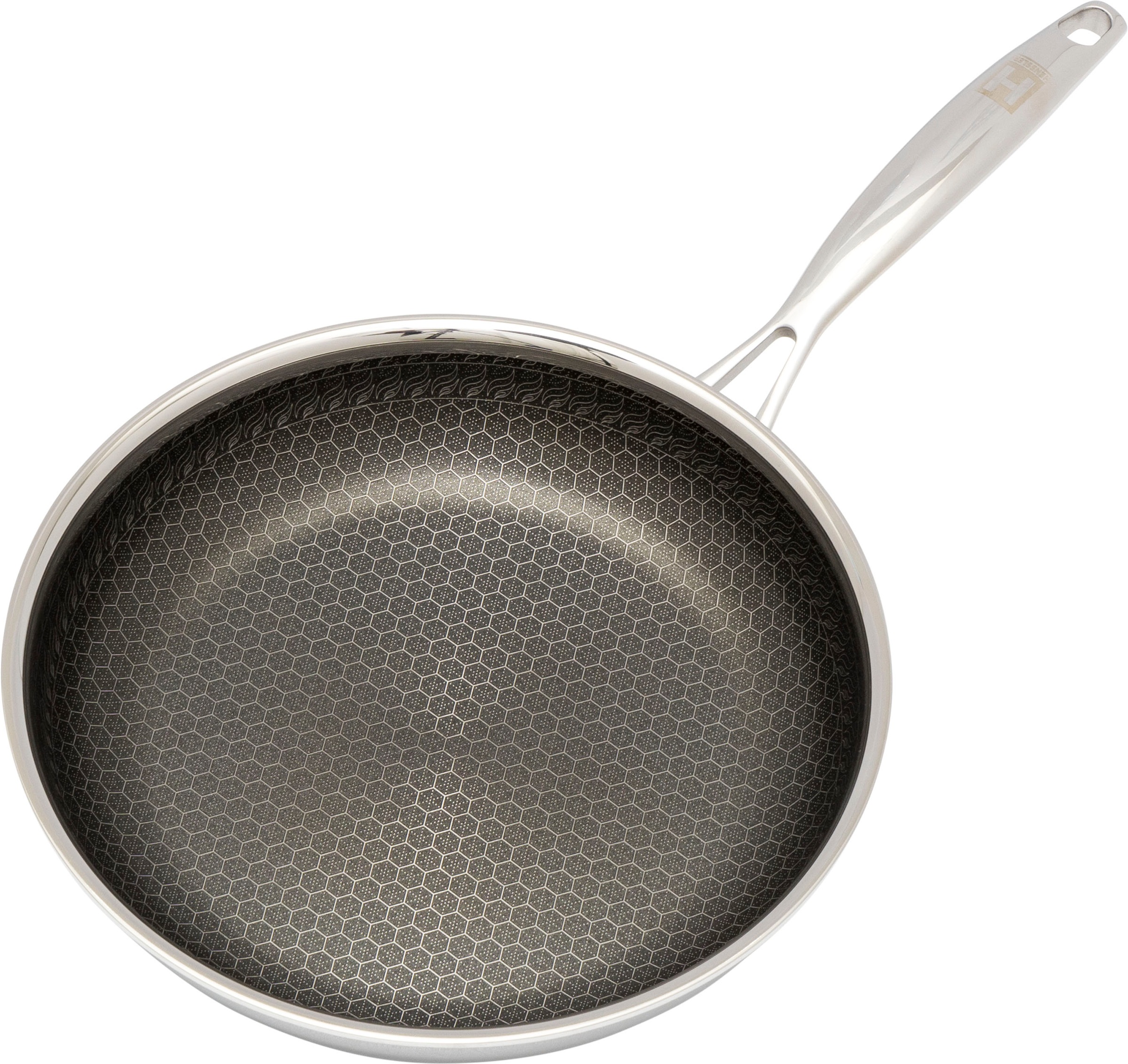 HENSSLERS Pfannen-Set Edelstahl Set, 1x Bratpfanne Ø 24 cm, 1x Bratpfanne Ø günstig online kaufen