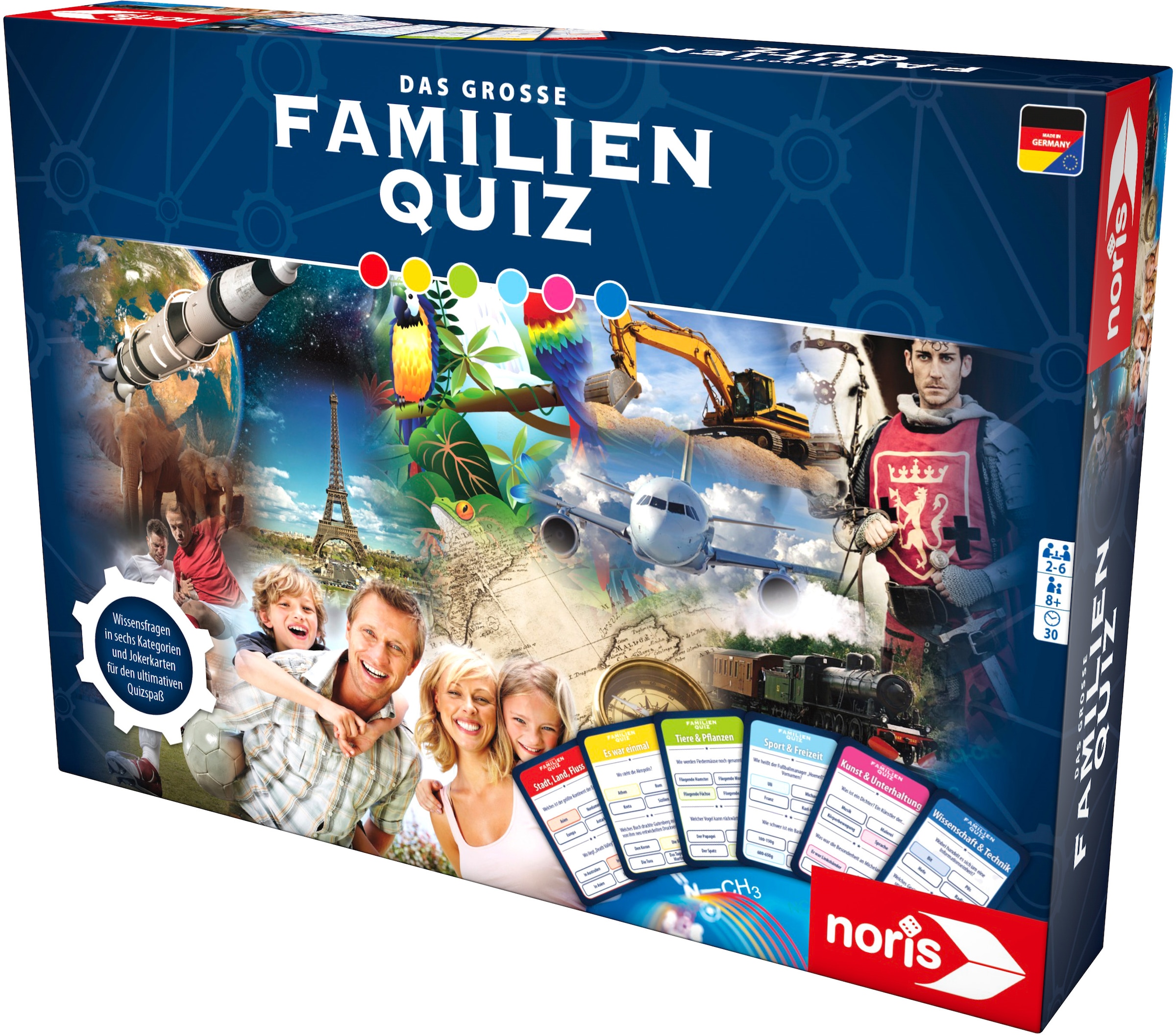 Noris Spiel »Das große Familien Quiz«, Made in Germany