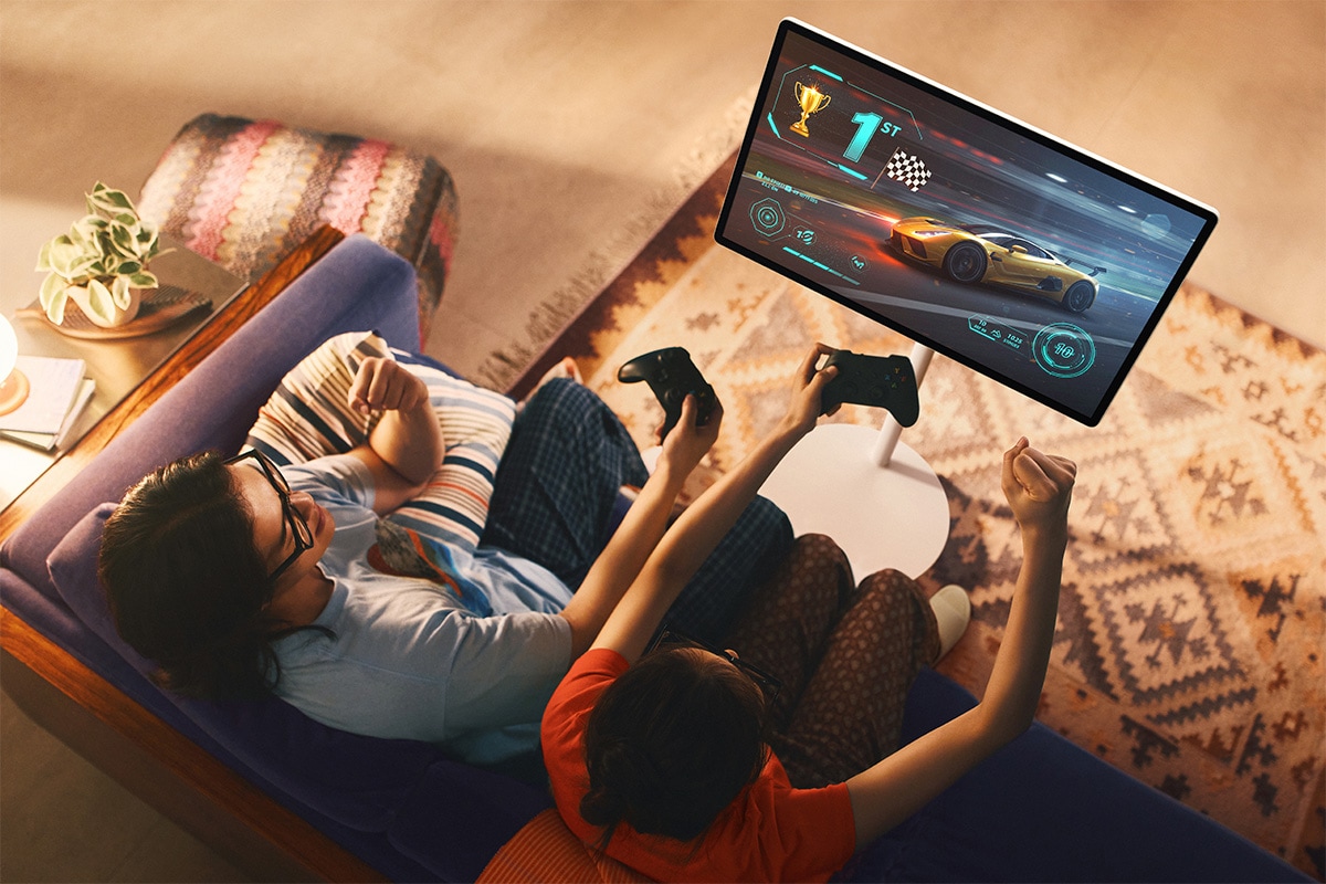 Samsung LED-Fernseher »UE27LSM7FAX« 68 cm/27 ″ QHD Smart-TV
