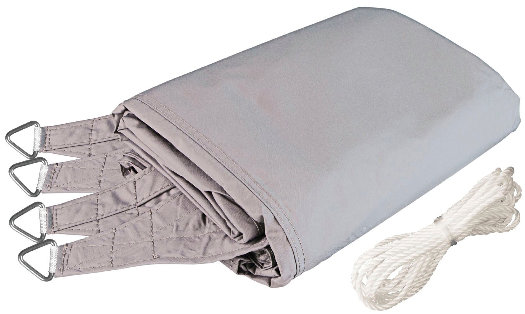 Windhager Sonnensegel »Cannes Rechteck« 3x4m, grau