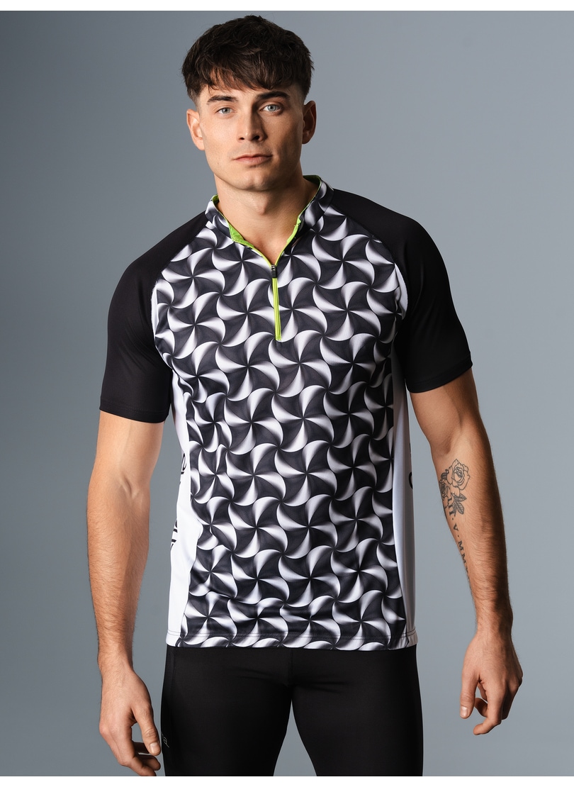 Trigema Trainingsjacke »TRIGEMA Fahrradtrikot mit praktischer Rückentasche«, (1 St.)