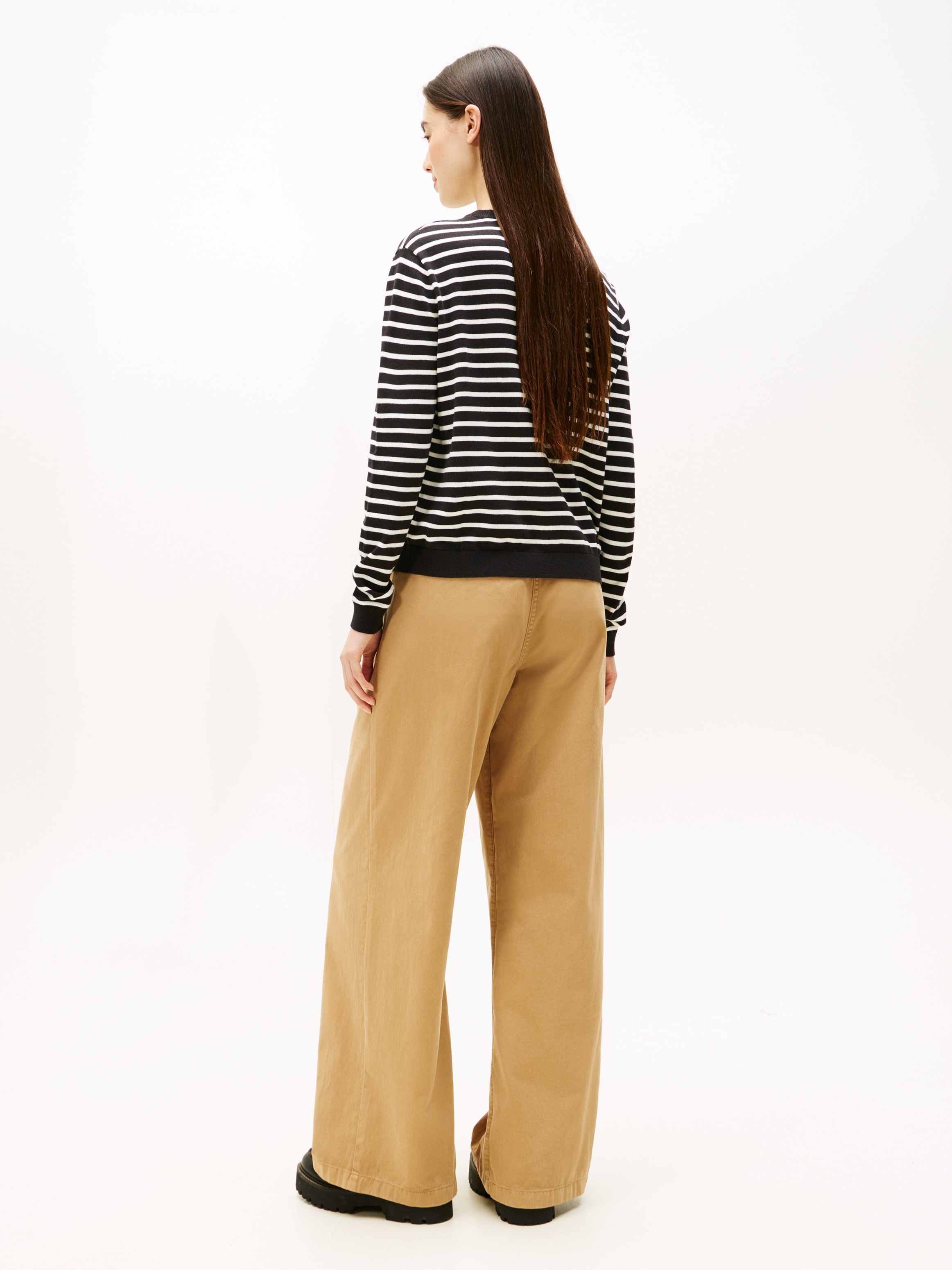 Tommy Jeans Strickpullover »TJW ESSENTIAL CREW SWEATER EXT« Baumwolle, regular fit