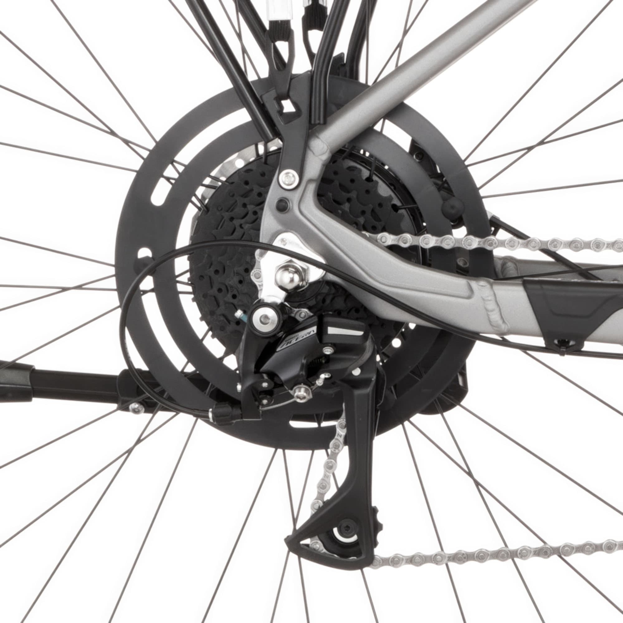 FISCHER Fahrrad »TERRA 2.2 459« 8 Gang Shimano ACERA Schaltwerk Heckmotor mit Akku-Ladegerät;mit Werkzeug, 