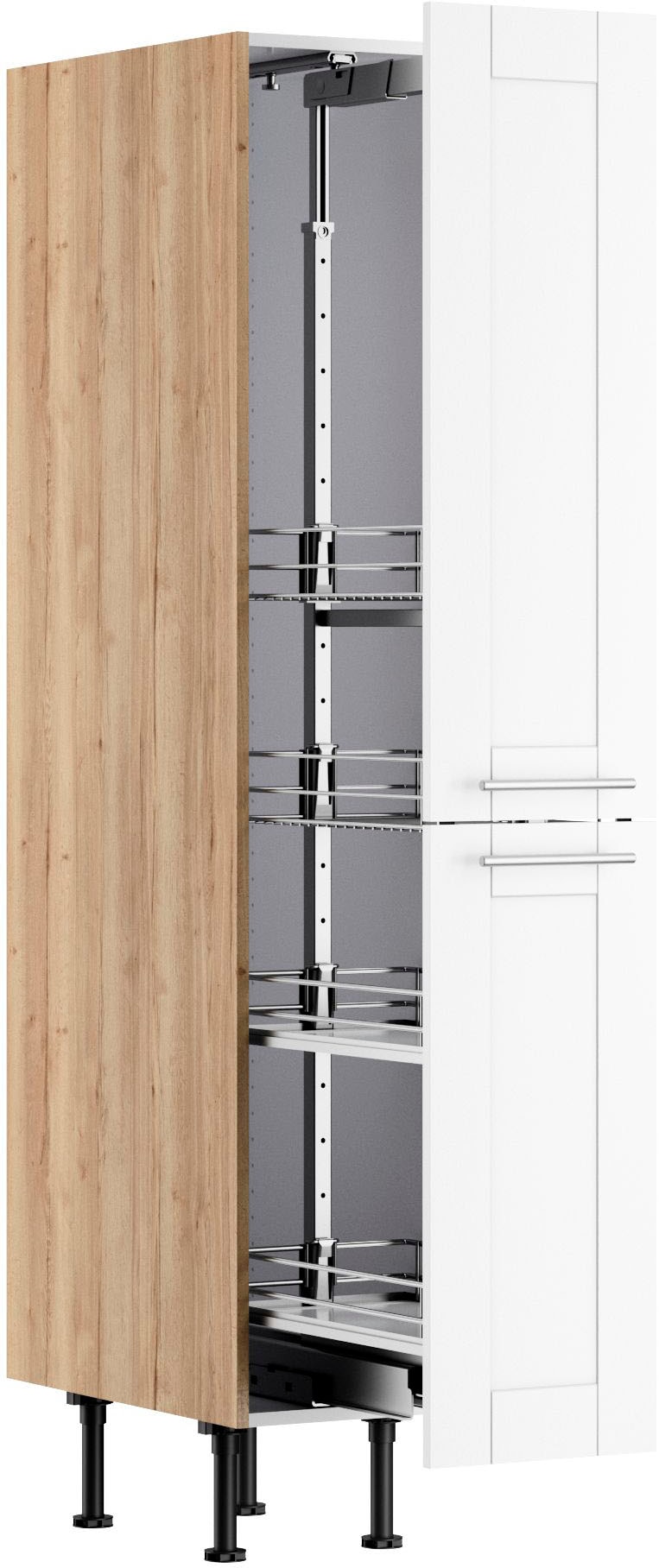 KOCHSTATION Apothekerschrank »KS-Ahus«, Breite 30 cm