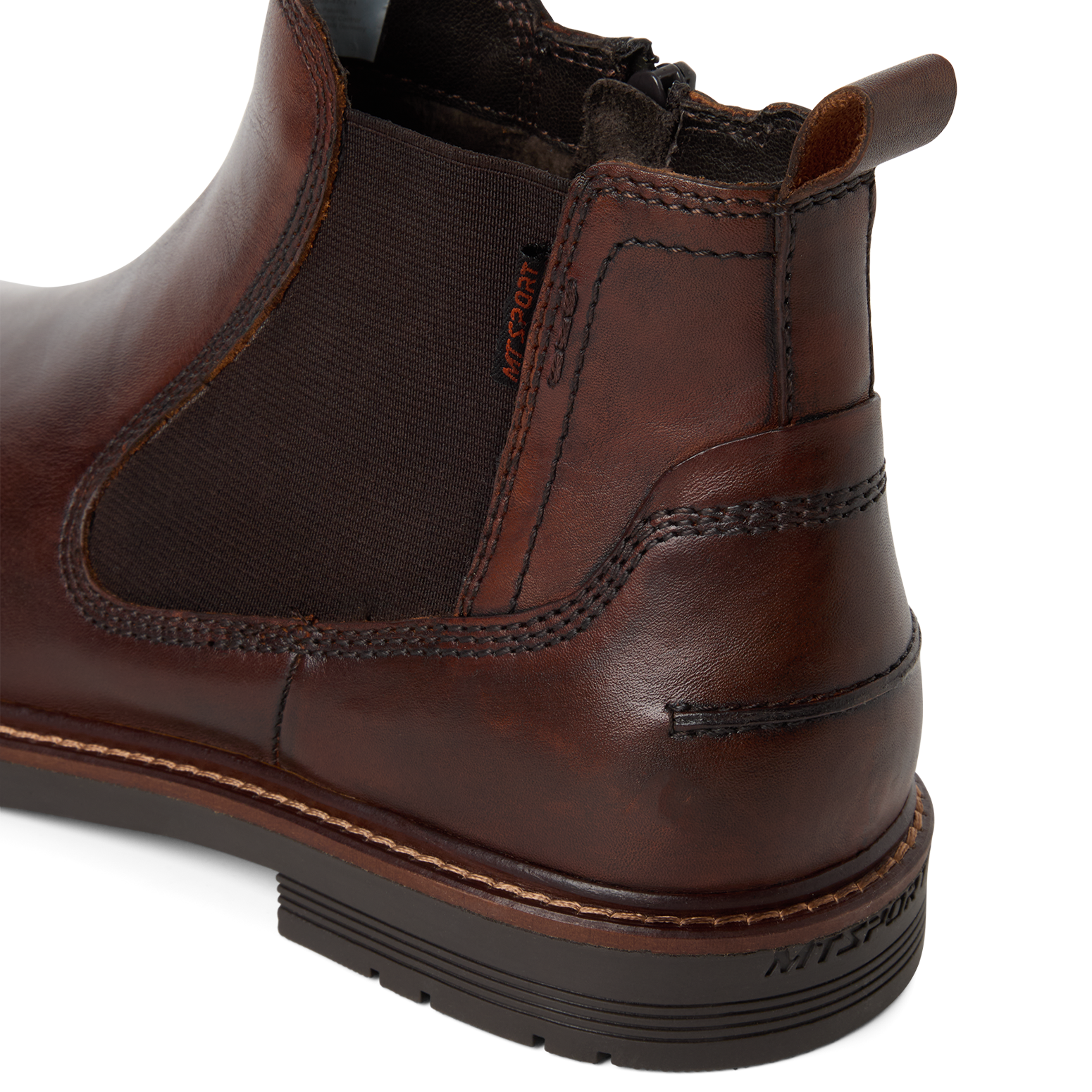 MARCO TOZZI Chelseaboots  Herbstboots, Businesschuh mit modischer Kontrast-Rahmennaht