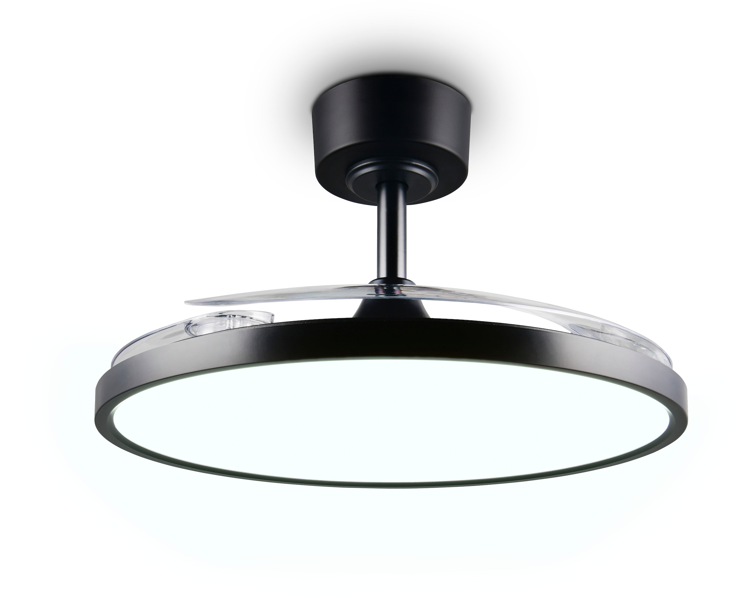 REALITY Leuchten LED Deckenleuchte »KASFJORD  mit Ventilator, Deckenventilator mit Licht inklFernbedienung« LED-Board 1 Stk. warmweiß - kaltweiß 6 Geschwindigkeiten Timer Vor- & Rücklauf LED dimmbar CCT Nachtlicht