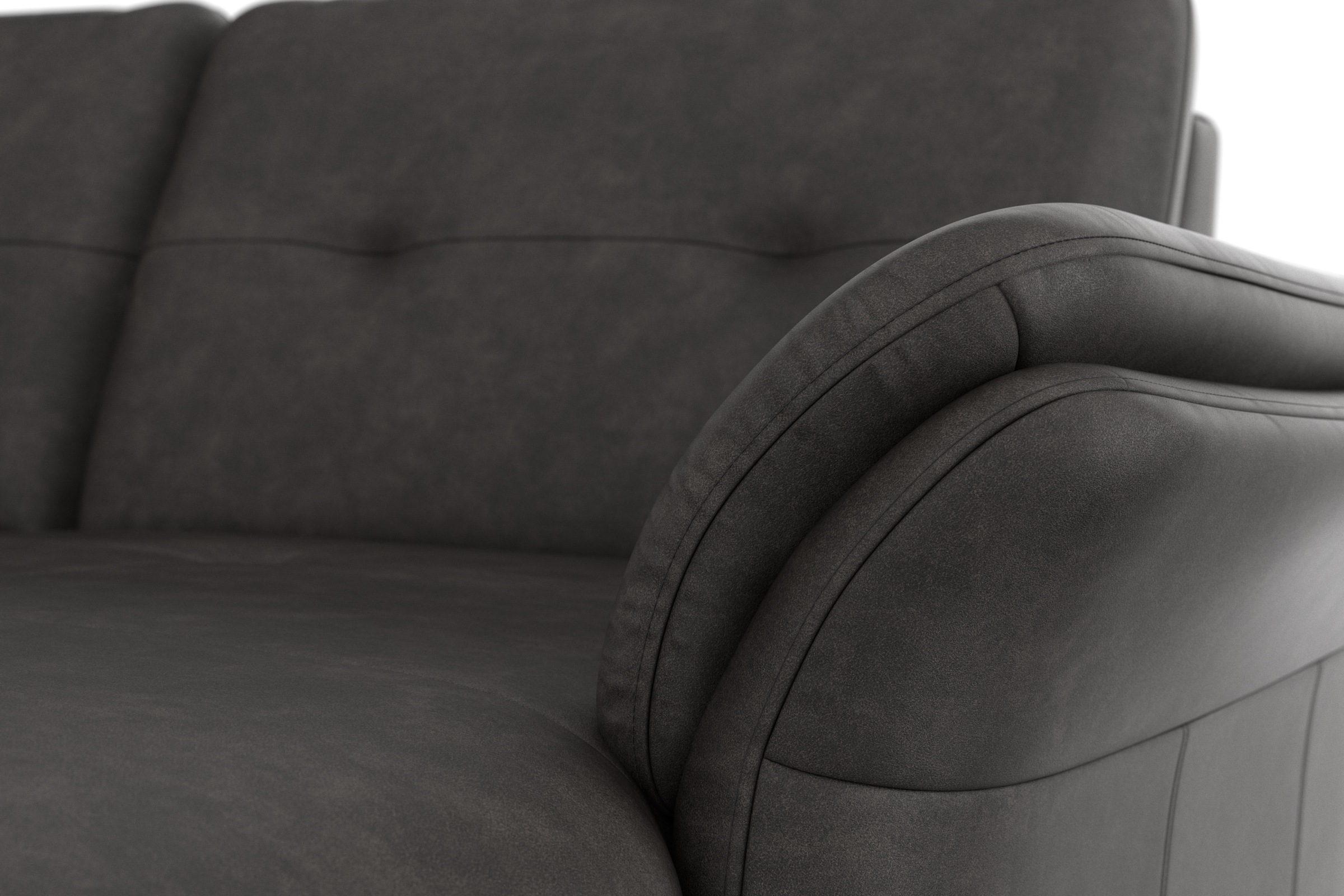 sit&more Wohnlandschaft »Göteborg«, inkl. Sitztiefenverstellung, wahlweise mit Bettfunktion & Bettkasten