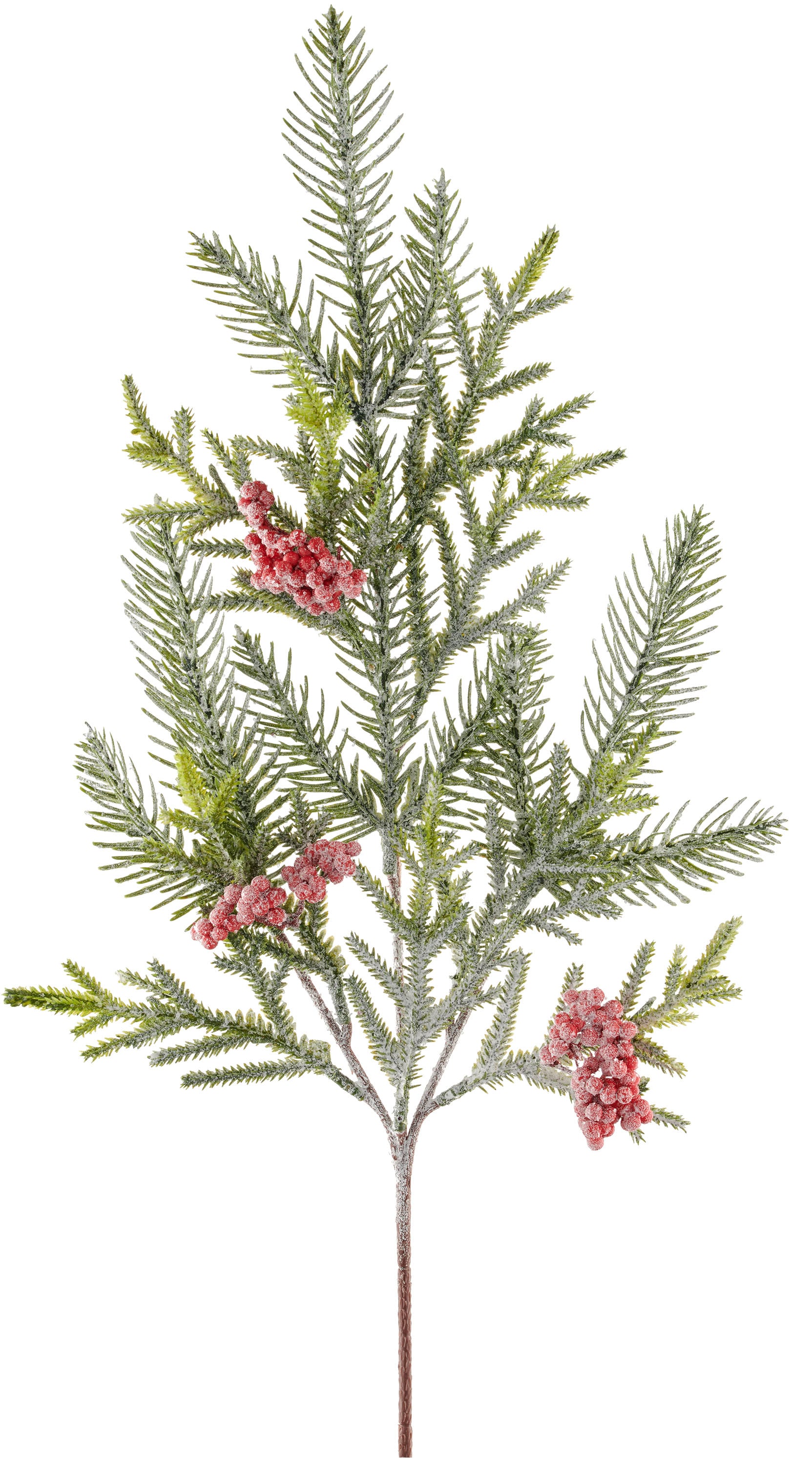 Creativ green Kunstzweig »Tannenzweig« mit Frost-Optik