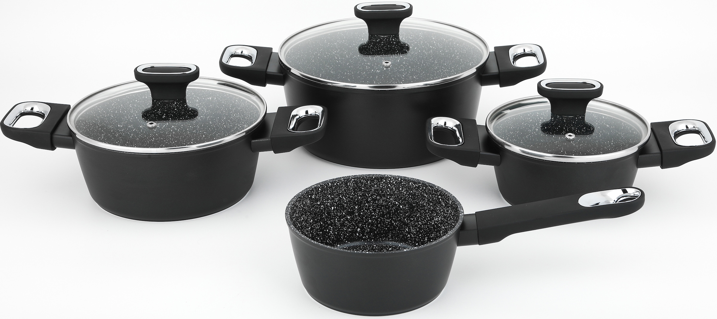 Carl Schmidt Sohn Topf-Set »Marburg«, Aluminium, (Set, 7 tlg., je 1 Kochtop günstig online kaufen