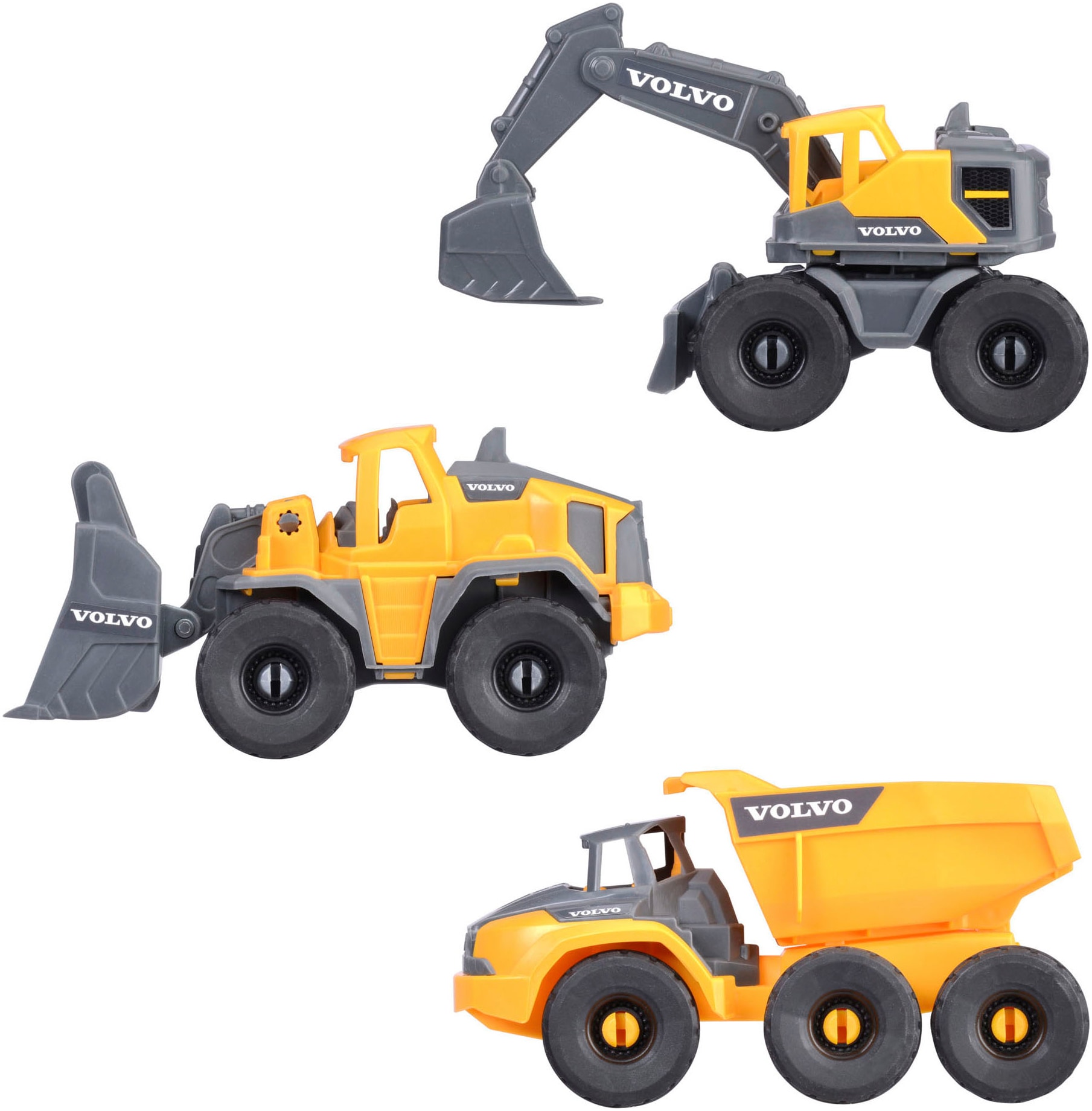 Dickie Toys Spielzeug-Baumaschine »Volvo Construction Set«