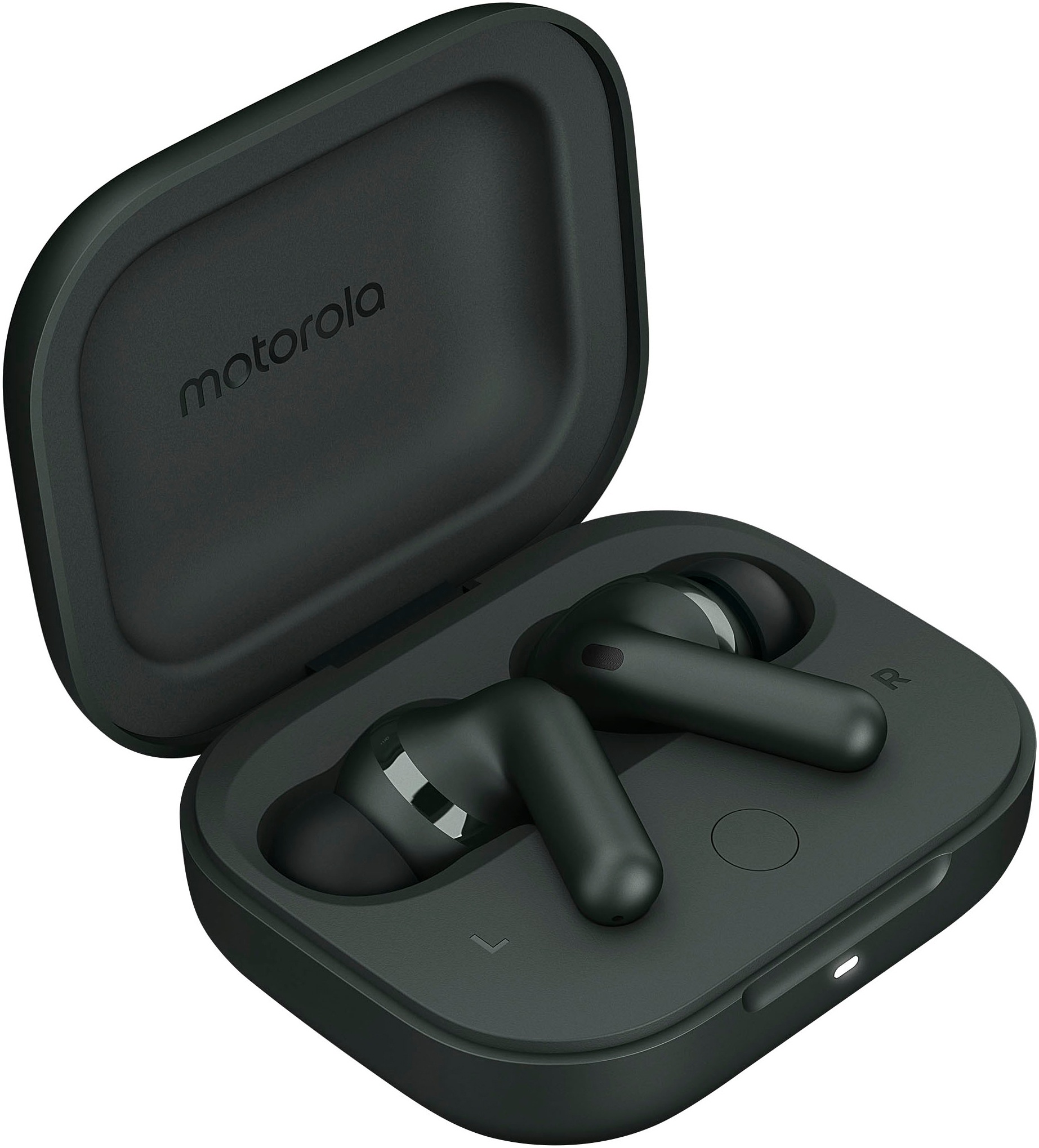 Motorola wireless In-Ear-Kopfhörer »moto buds+«, Bluetooth, Hi-Res-Active Noise Cancelling (ANC)-Echo Noise Cancellation (ENC)-Transparenzmodus-Adaptive Noise-Cancelling