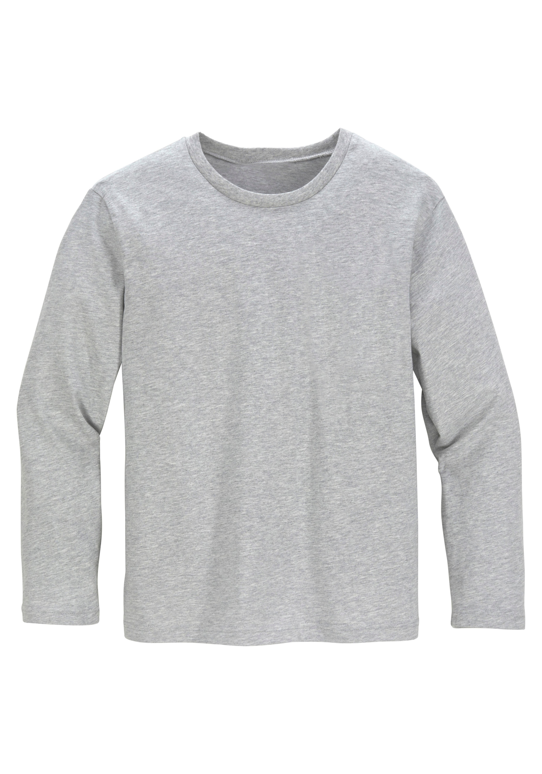 le jogger® Pyjama Packung, 2 Stück, 4 tlg. Schlafanzug in langer Form, Hose 1x uni und 1x kariert