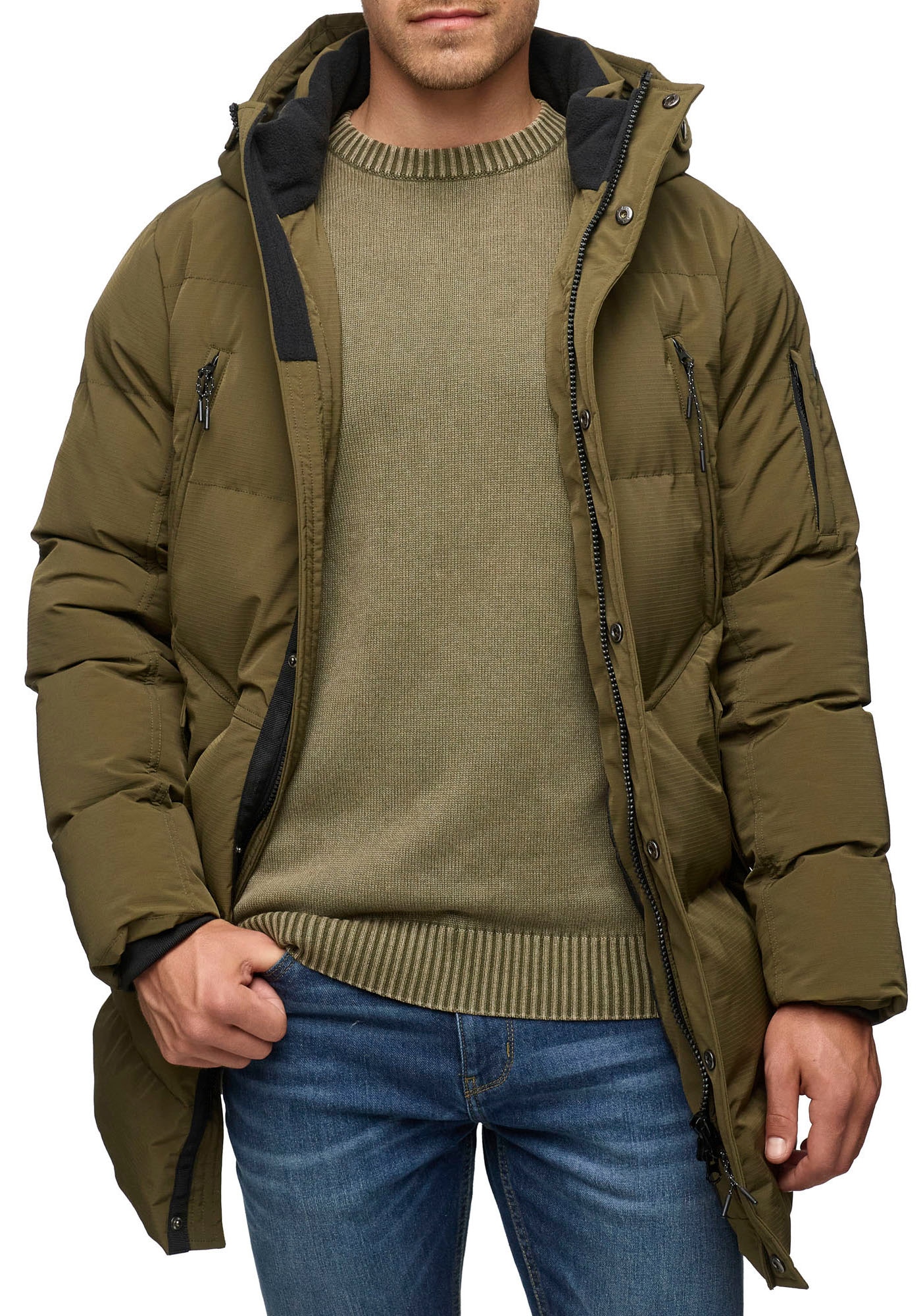 Indicode Parka »INBrighton« mit Kapuze