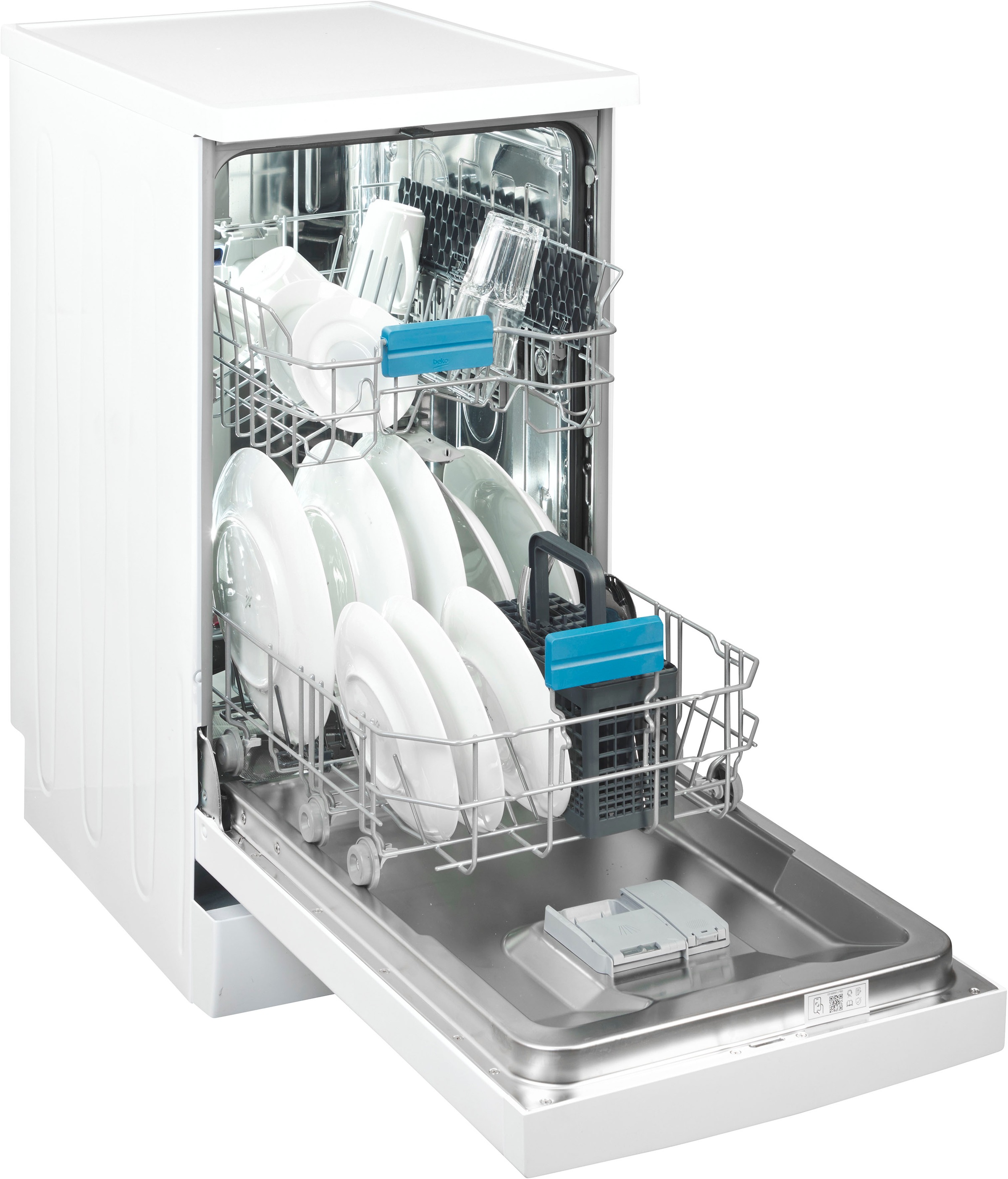 BEKO Standgeschirrspüler »BDFS26020WQ«, 10 Maßgedecke