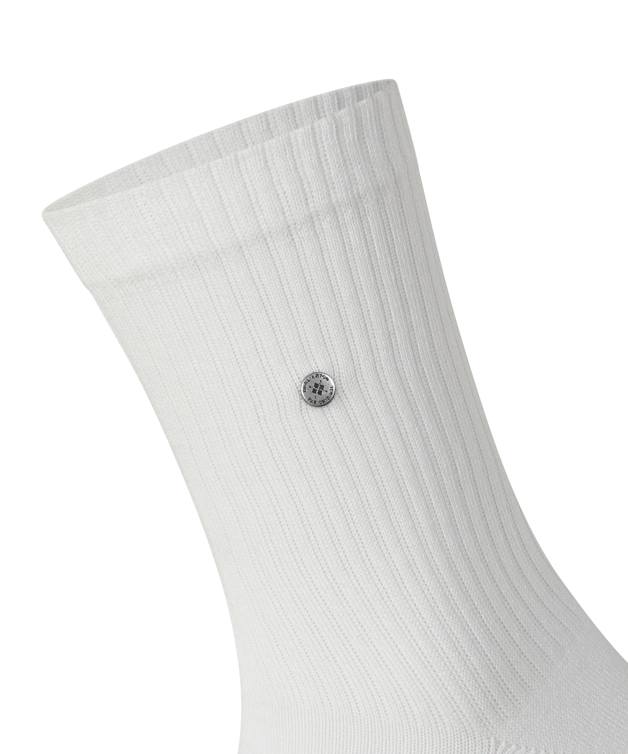 Burlington Socken »Bond Street« Einheitsgröße 40-46, modische Rippenstrucktur, Burlington-Clip