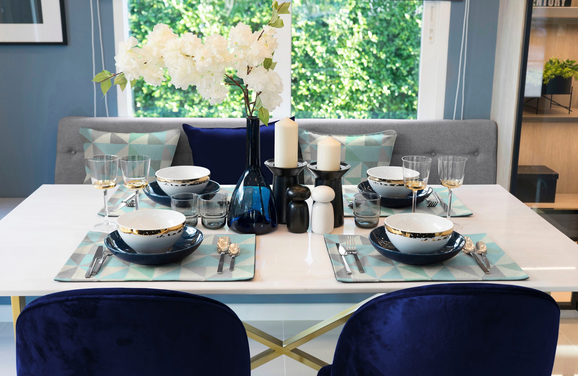 Adam Dekokissen "Bio Bel" Reißverschluss, gemustert, Wendekissenhülle ohne günstig online kaufen