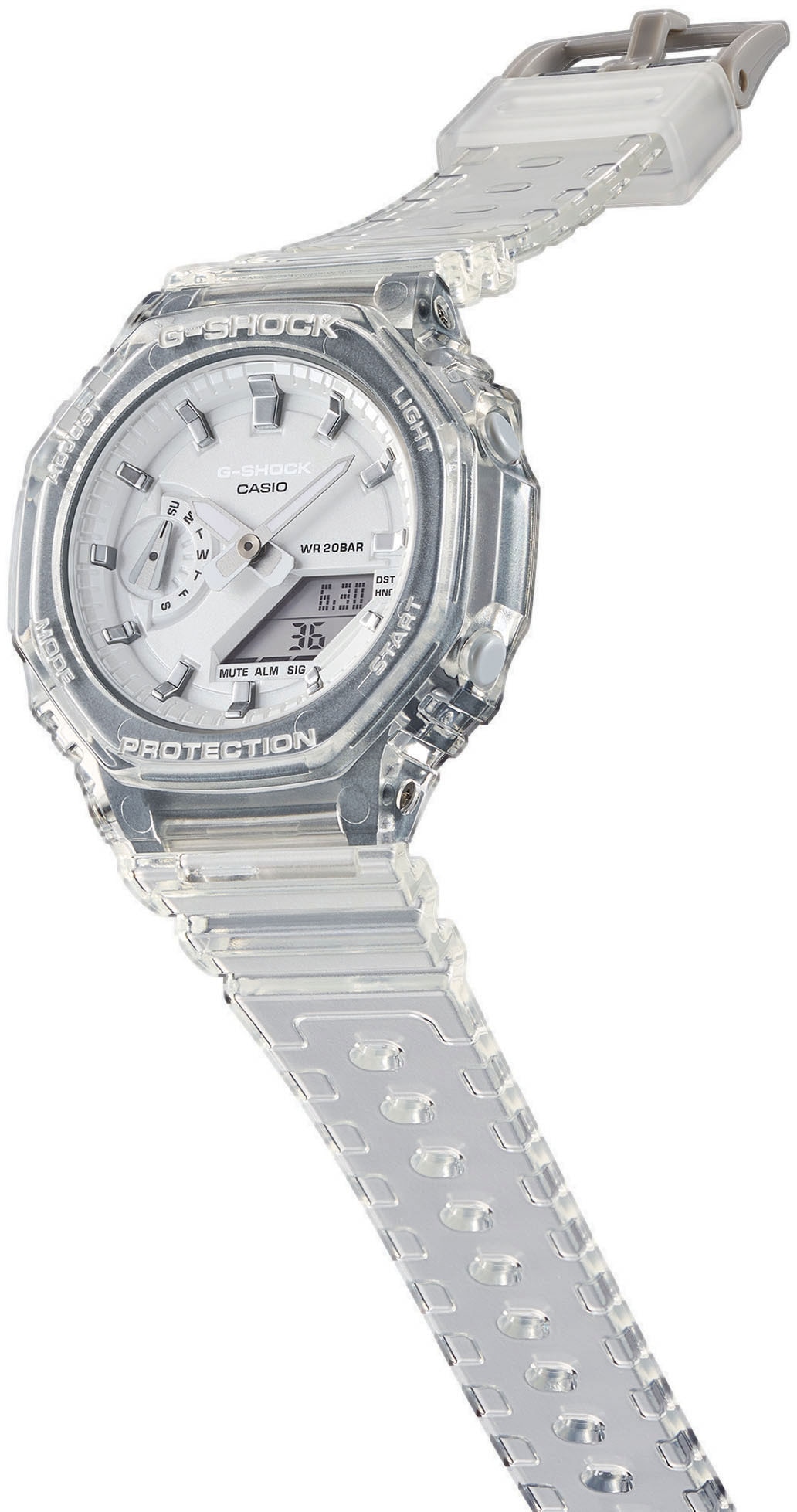 CASIO G-SHOCK Chronograph, Quarzuhr, Armbanduhr, Damen, Herren, digital, bis 20 bar wasserdicht