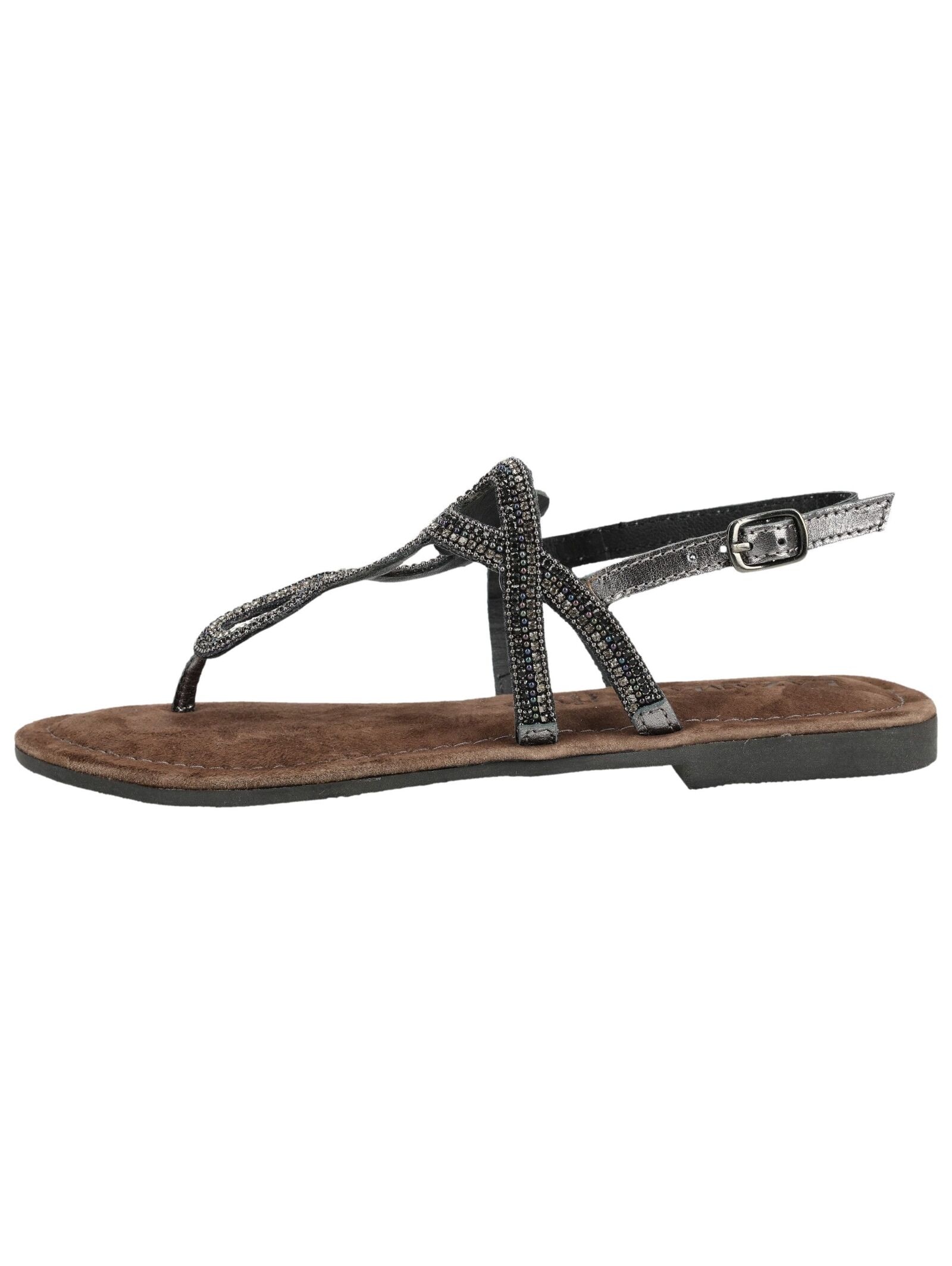 Lazamani Zehentrenner »Lazamani Sandalen Leder/Textil«