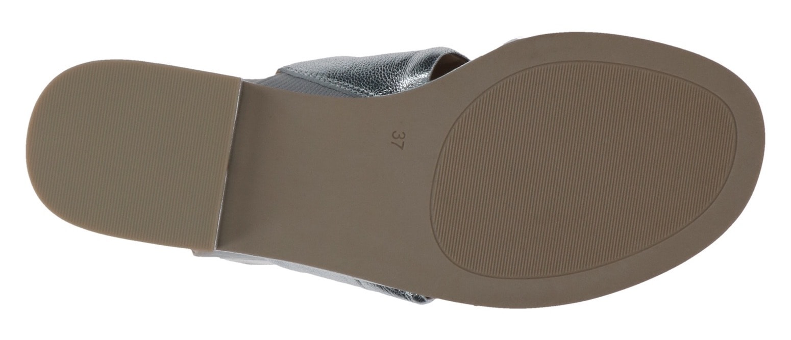 Caprice Pantolette, Blockabsatz, Sommerschuh mit hochwertiger Memotion Ausstattung