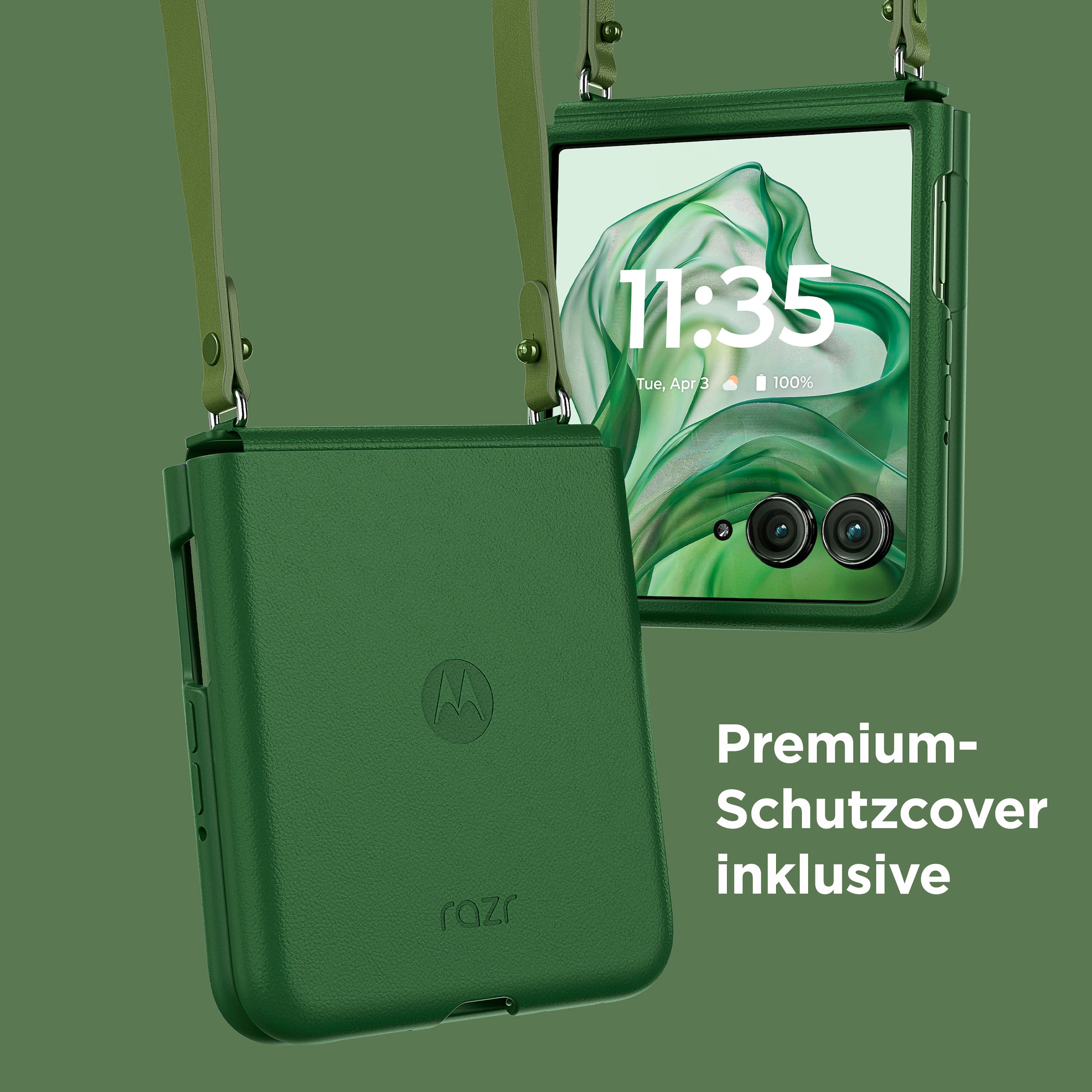 Motorola Smartphone »razr50 ultra«, Spring Green