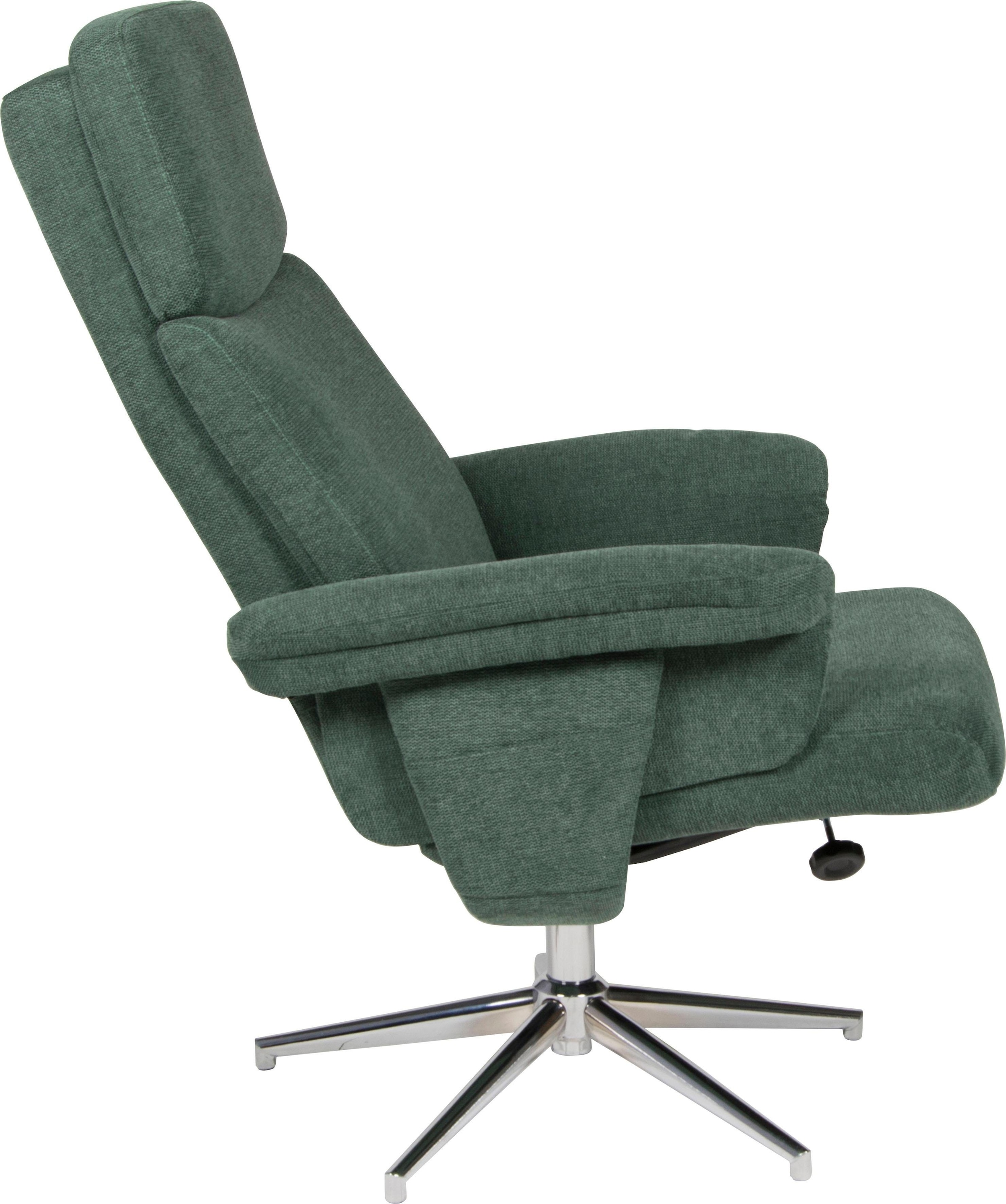 Duo Collection TV-Sessel »Sudbury«, mit Hocker und Relaxfunktion, 360 Grad drehbar