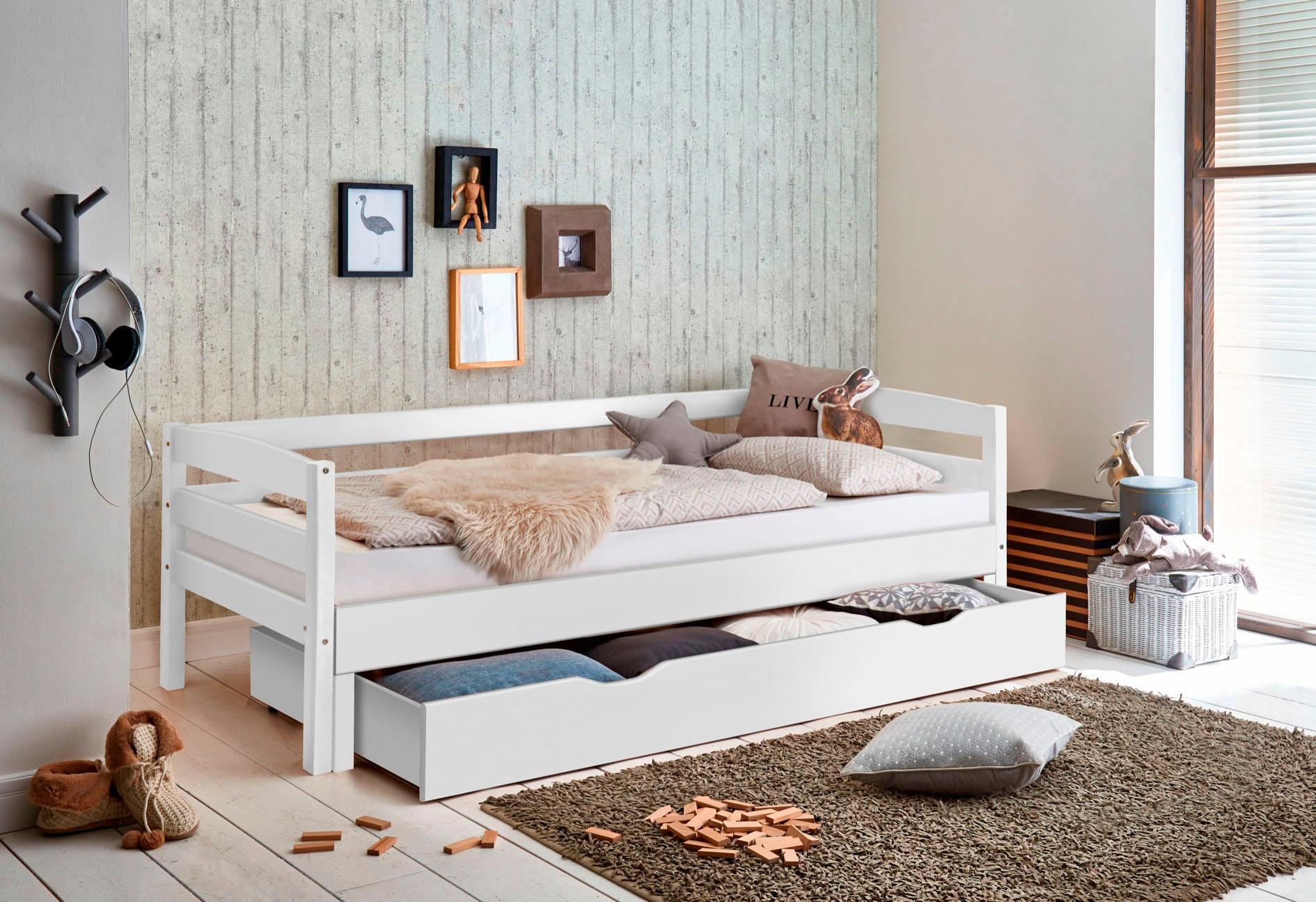 6. Bild von Relita Funktionsbett, mit Lattenrost, Bettschublade und Auszug auf 180x200 cm