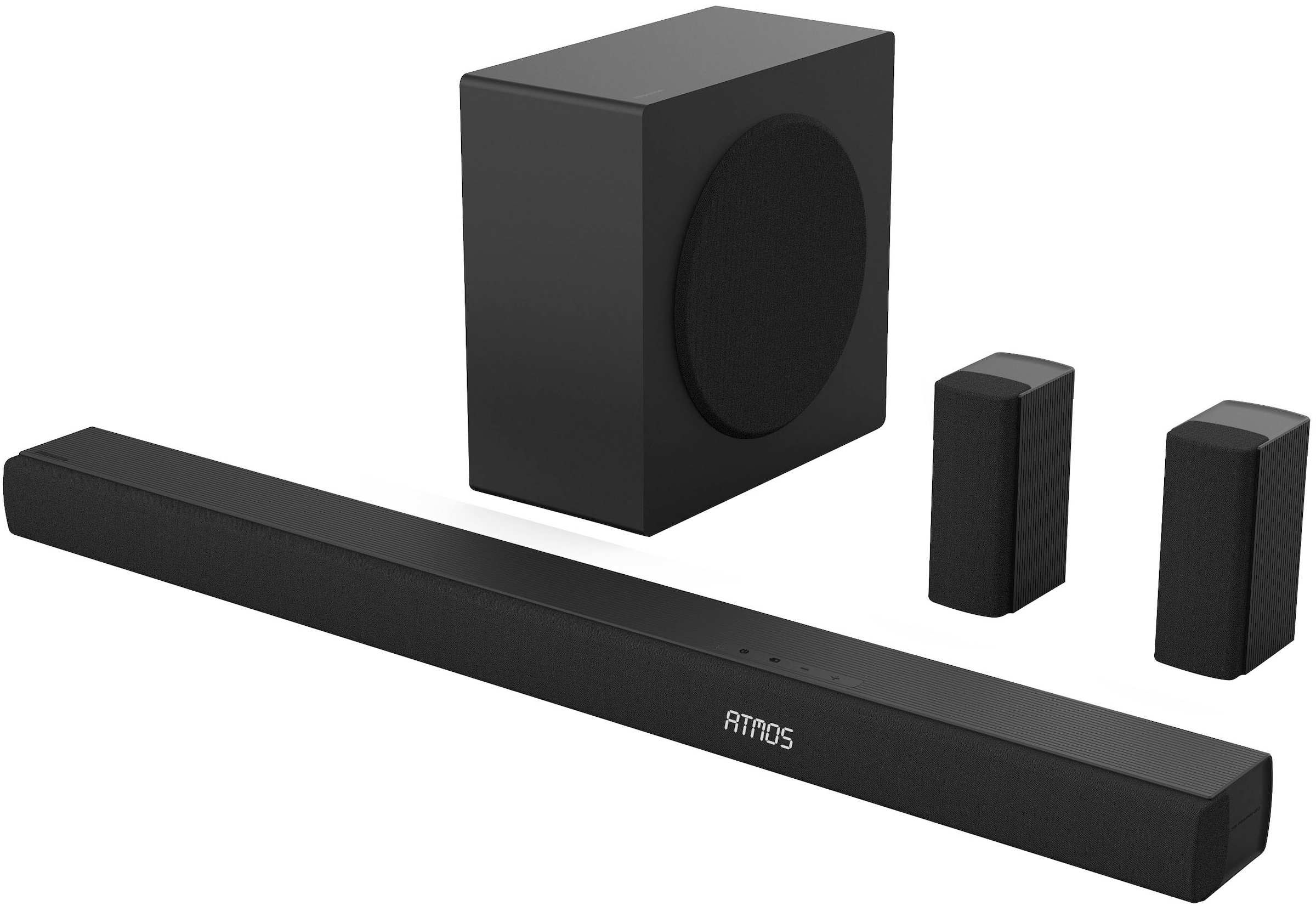 Hisense Soundbar »AX5100Q« 5.1 (Bluetooth Bassregelung | Lautstärkeregelung | Pairing 580 W)