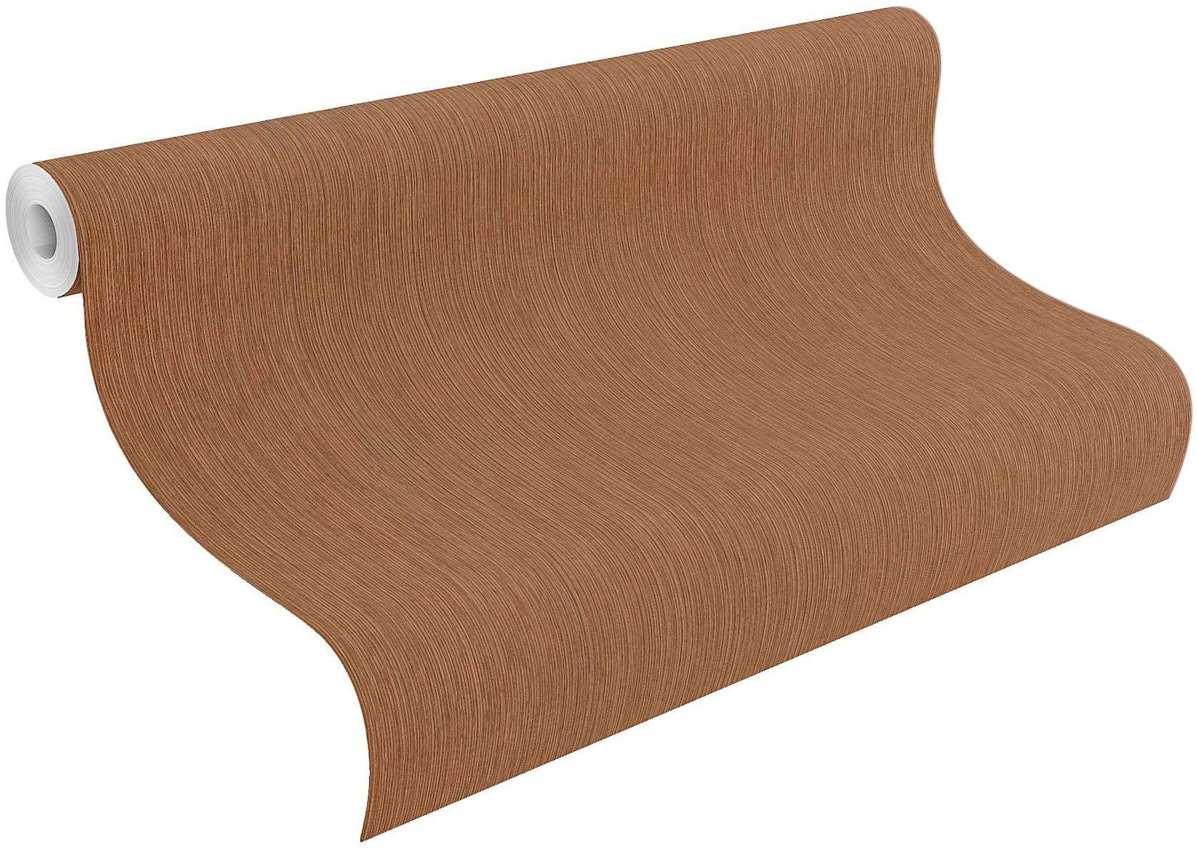 Rasch Vinyltapete »Via Trento«, uni-Metall-Effekte