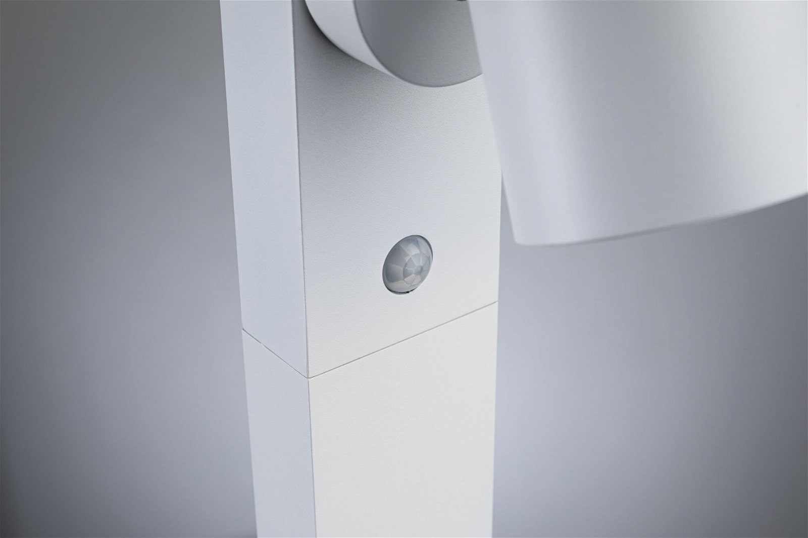 Paulmann LED Pollerleuchte »Cuff IP44 782mm 3000K 10W 700lm 230V 70° Aluminium«, 1 flammig, Bewegungsmelder