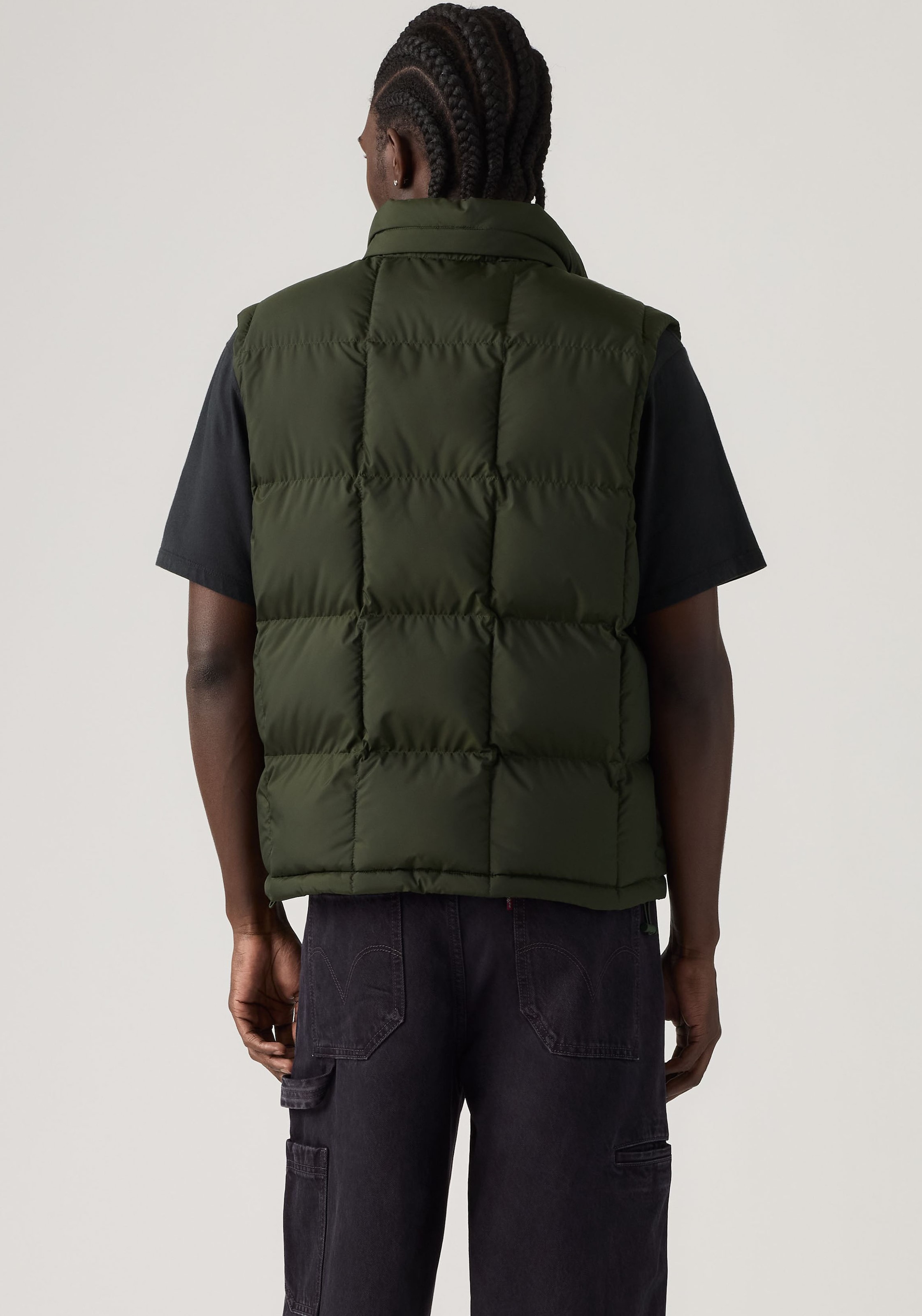 Levi's® Steppweste »PIEDMONT VEST« Hoher Stehkragen, durchgehender Reißverschluss