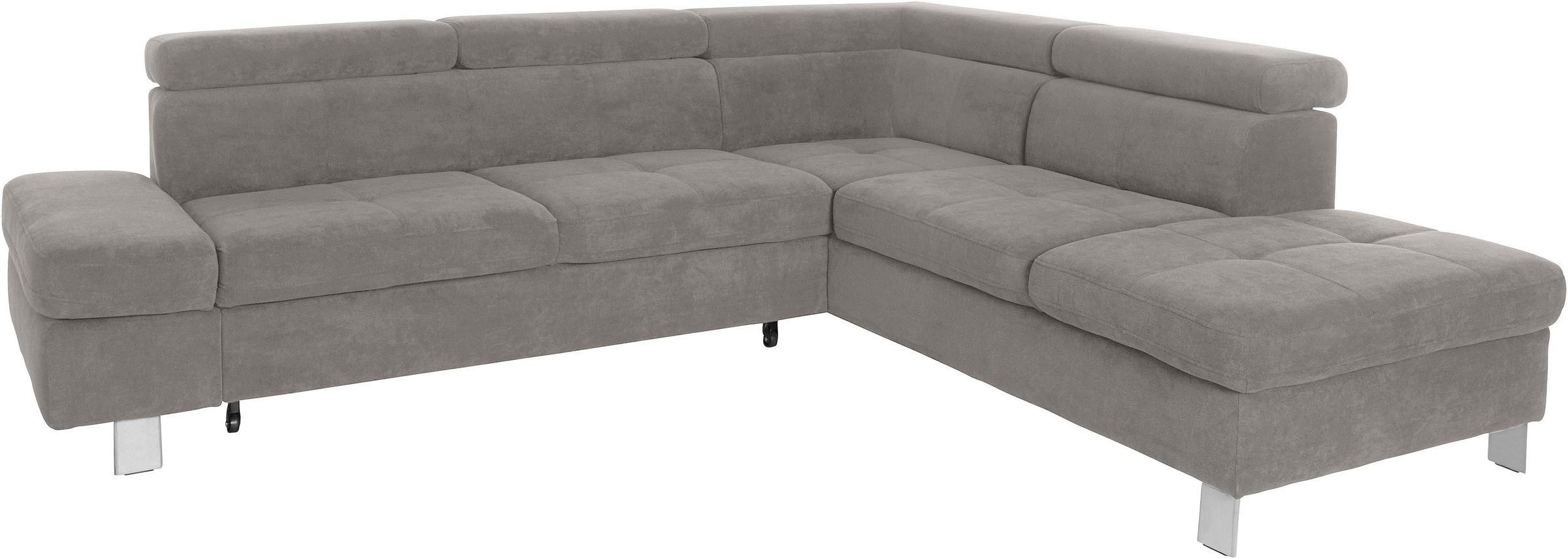 exxpo - sofa fashion Ecksofa »Fiji, L-Form«, mit Kopf- bzw. Rückenverstellu günstig online kaufen