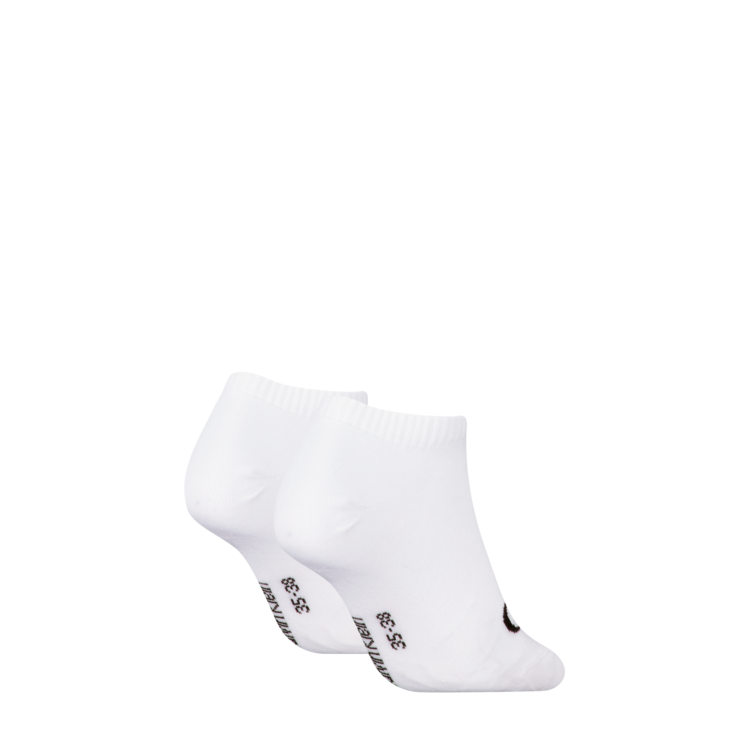 Calvin Klein Jeans Sneakersocken »CKJ WOMEN SNEAKER MONOGRAM« 2 Paar,  Rippenbündchen, Logostickerei vorn