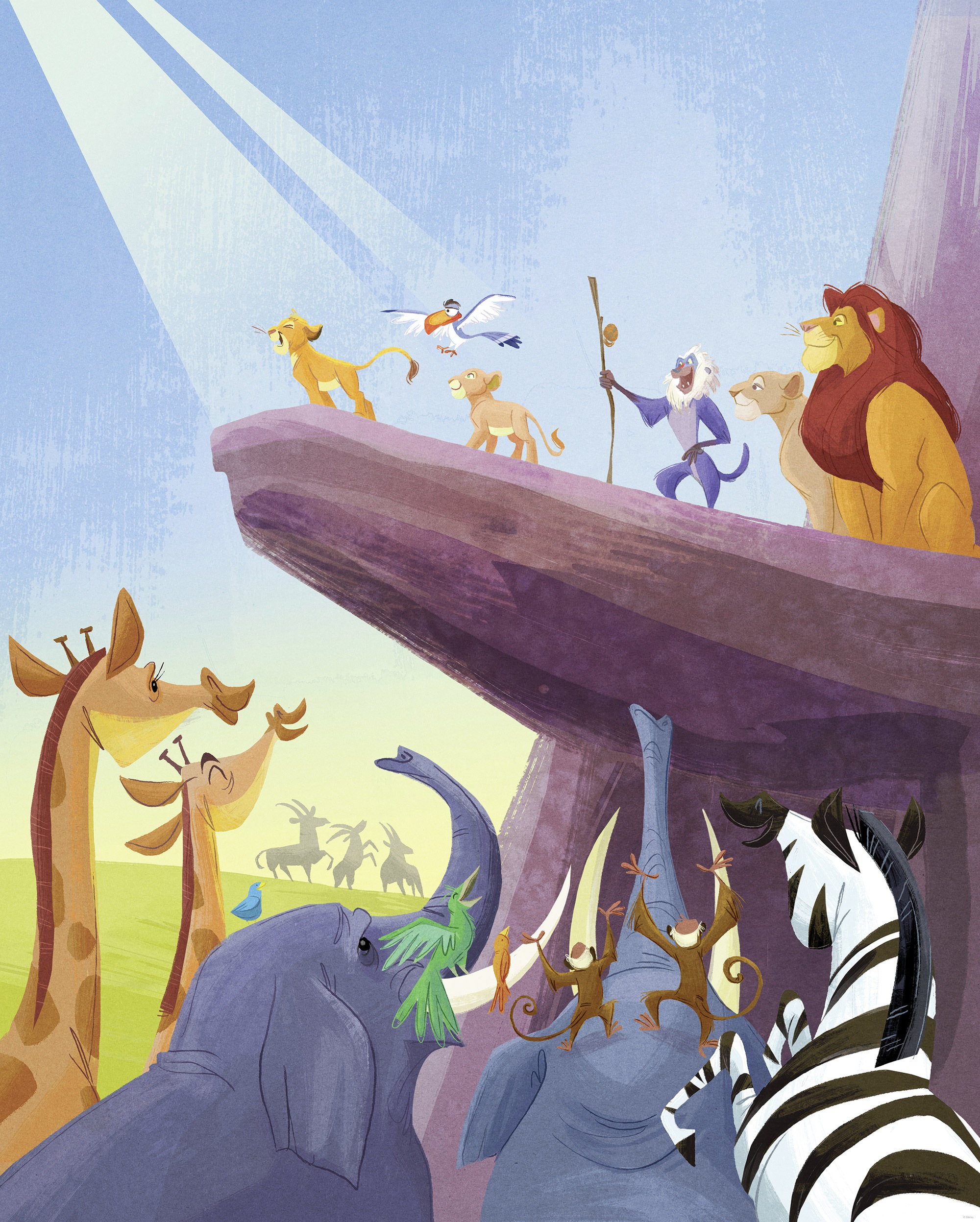 Komar Kindertapete »Disney The Lion King Classic Long Live the King«, bedru günstig online kaufen