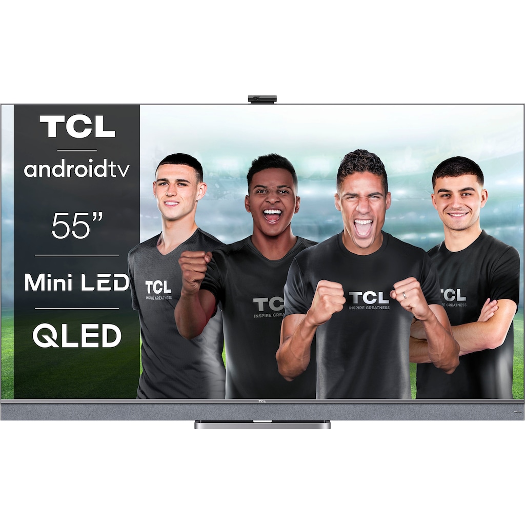 TCL QLED Mini LED-Fernseher »55C825X1«, 139,7 cm/55 Zoll, 4K Ultra HD, Android TV-Smart-TV, Android 11, Onkyo-Soundsystem