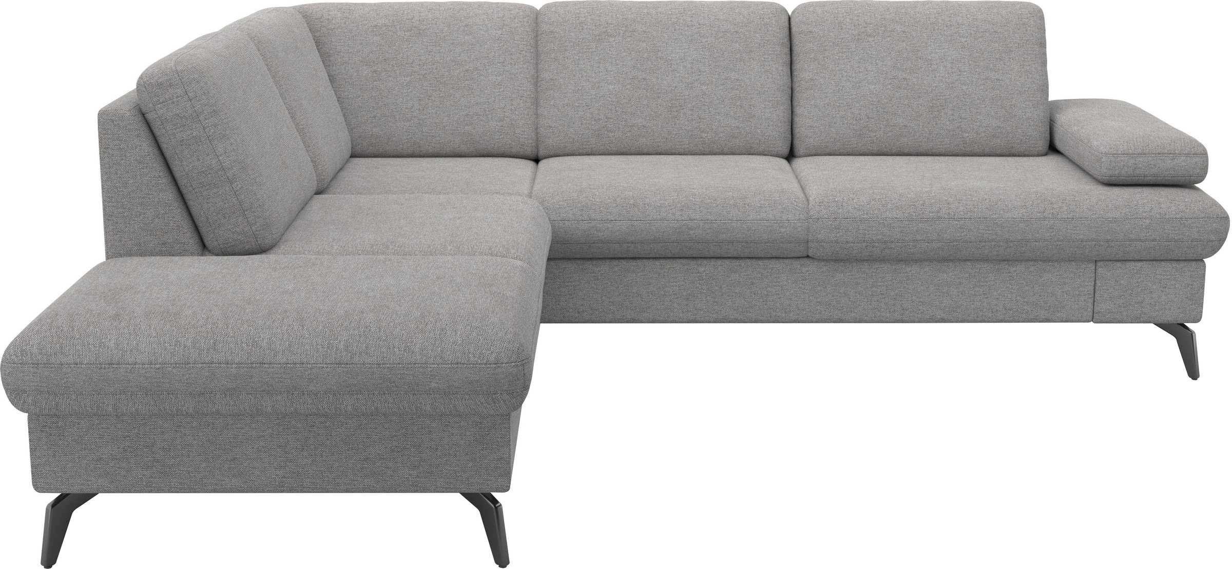 sit&more Ecksofa »Morris Jubi L-Form«, inkl. Armteilfunktion und 1 Zierkiss günstig online kaufen