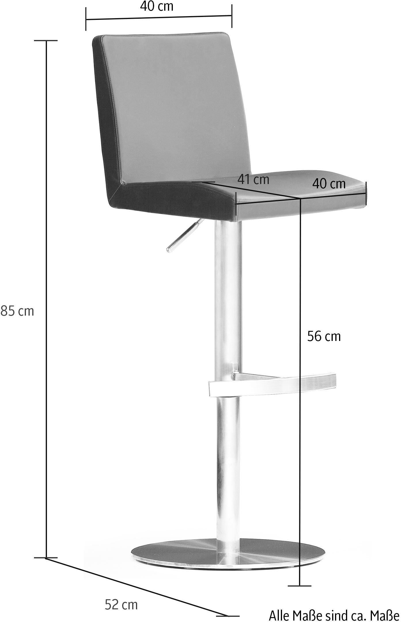 MCA furniture Bistrostuhl »BARBECOOL«