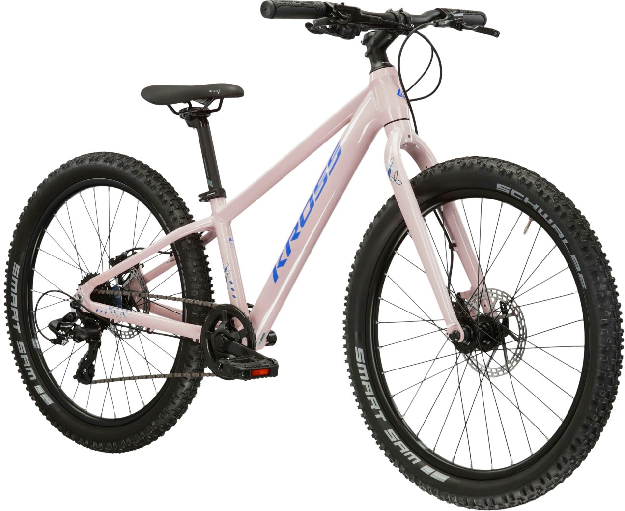 Kross Kinderfahrrad »Kinder-MTB Lea Jr 2.0«, 8 Gang, Shimano, TOURNEY TX800 Schaltwerk, Kettenschaltung