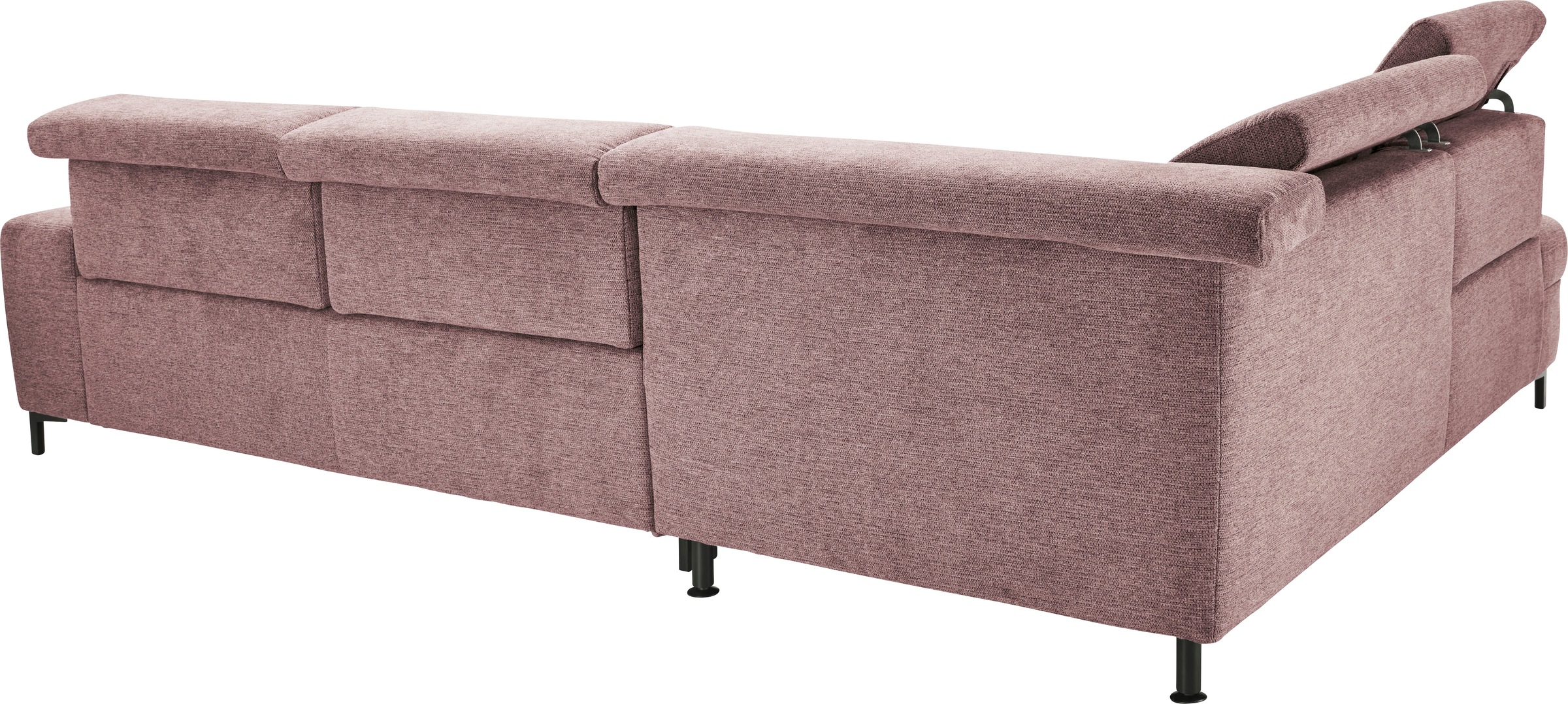 set one by Musterring Ecksofa »SO 3400, Komfortsitzhöhe 47cm oder 49cm, inkl. Sitztiefenverstellung«, verschiedene Funktionen, Kaltschaumpolsterung, Stellmaße 220 x 317 cm