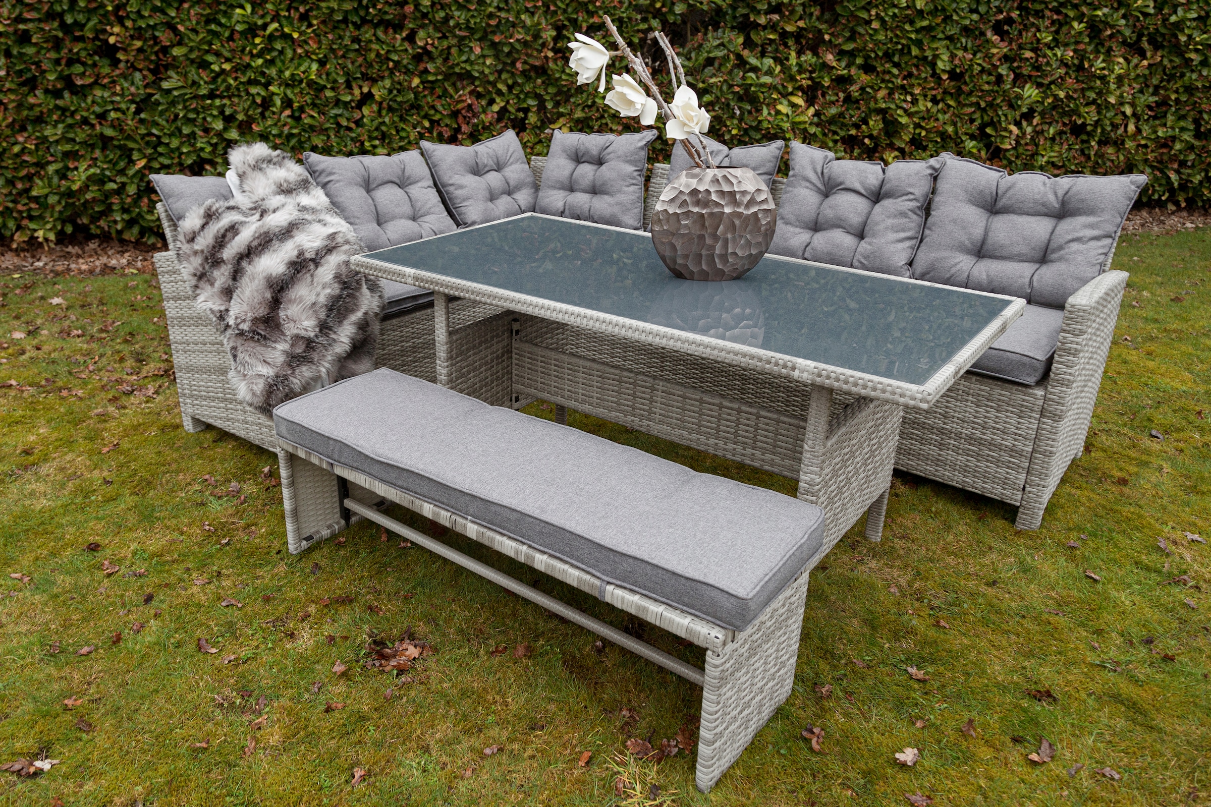 my Flair Gartenlounge-Set, (4 tlg.)