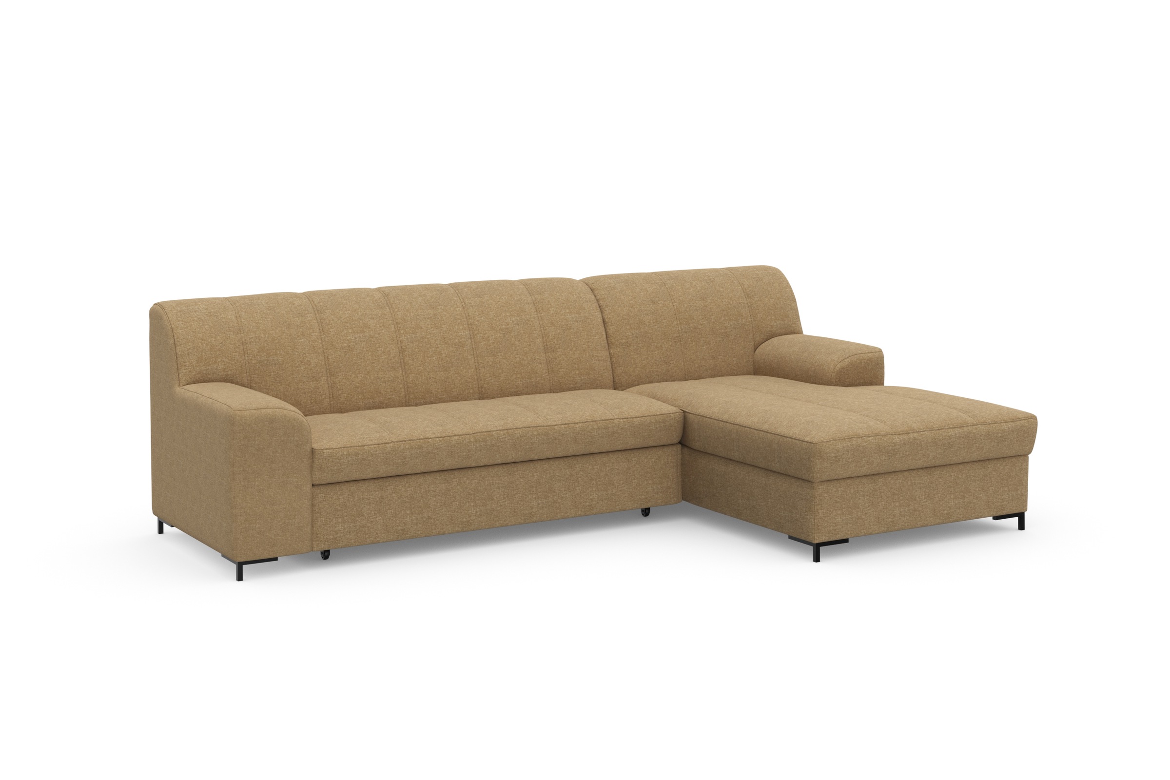 INOSIGN Ecksofa »Balme L-Form«, Inkl. Zierkissen, wahlweise mit Bettfunktion