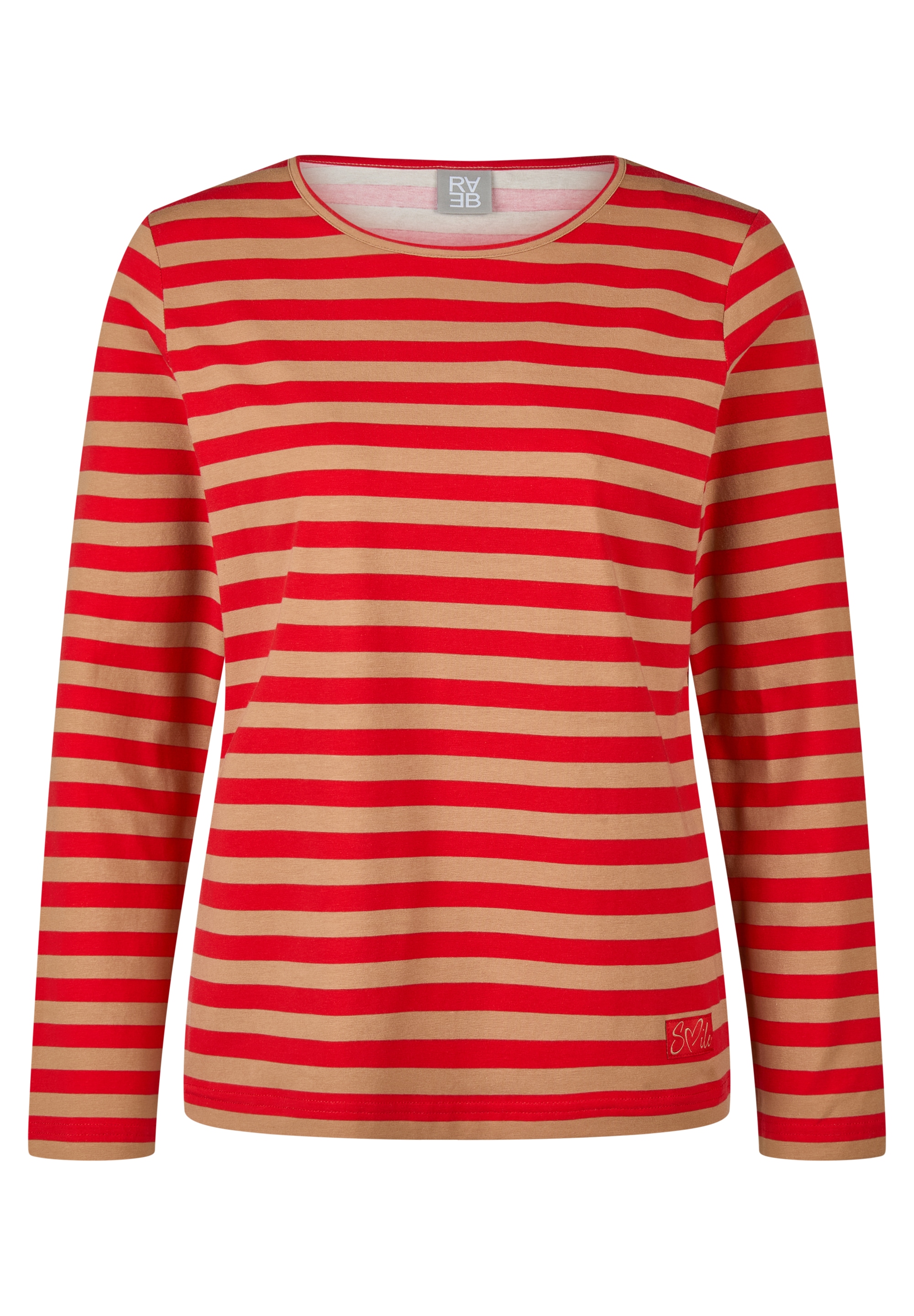 Rabe Langarmshirt im Streifen-Design
