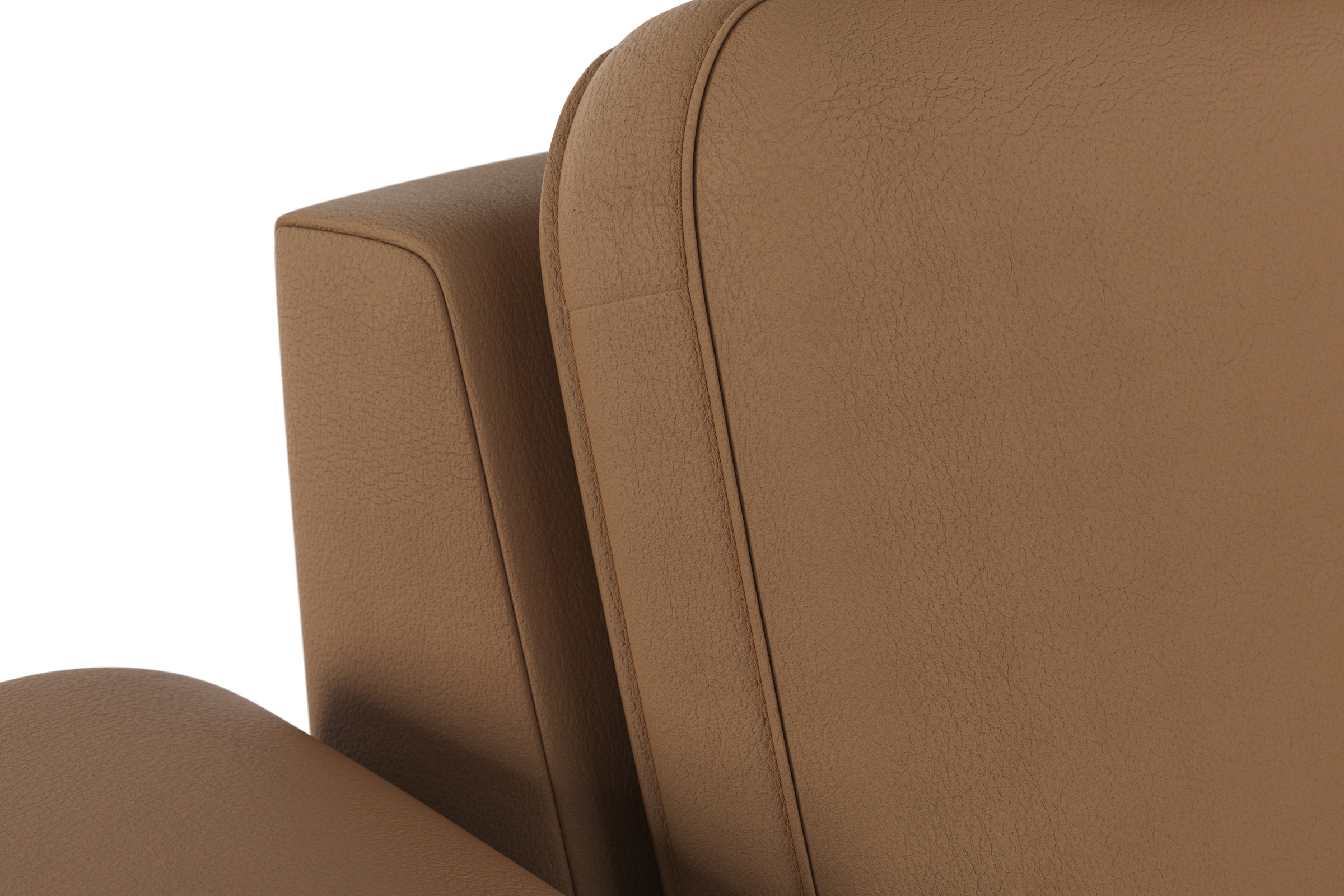 sit&more Wohnlandschaft »Bendigo U-Form«, inklusive Sitztiefenverstellung, Bodenfreiheit 15 cm, in 2 Fußfarben