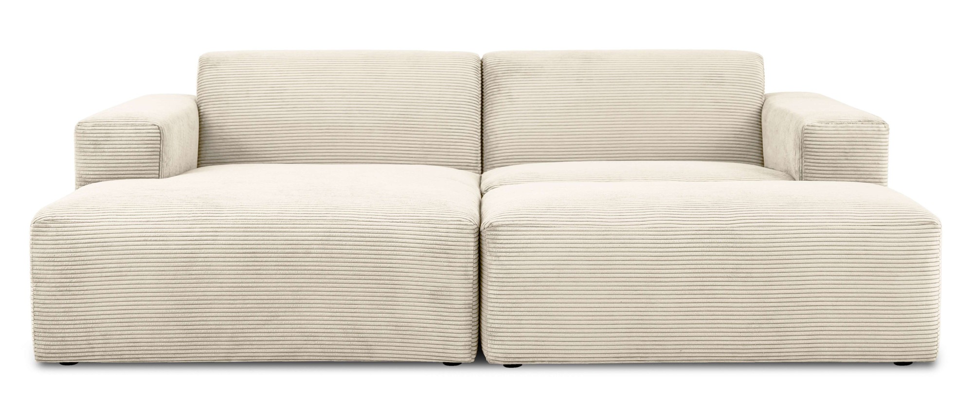 INOSIGN Ecksofa »Koa,228cm, L-Form, Modulsofa, Webstoff, Cord, Struktur, Ch günstig online kaufen