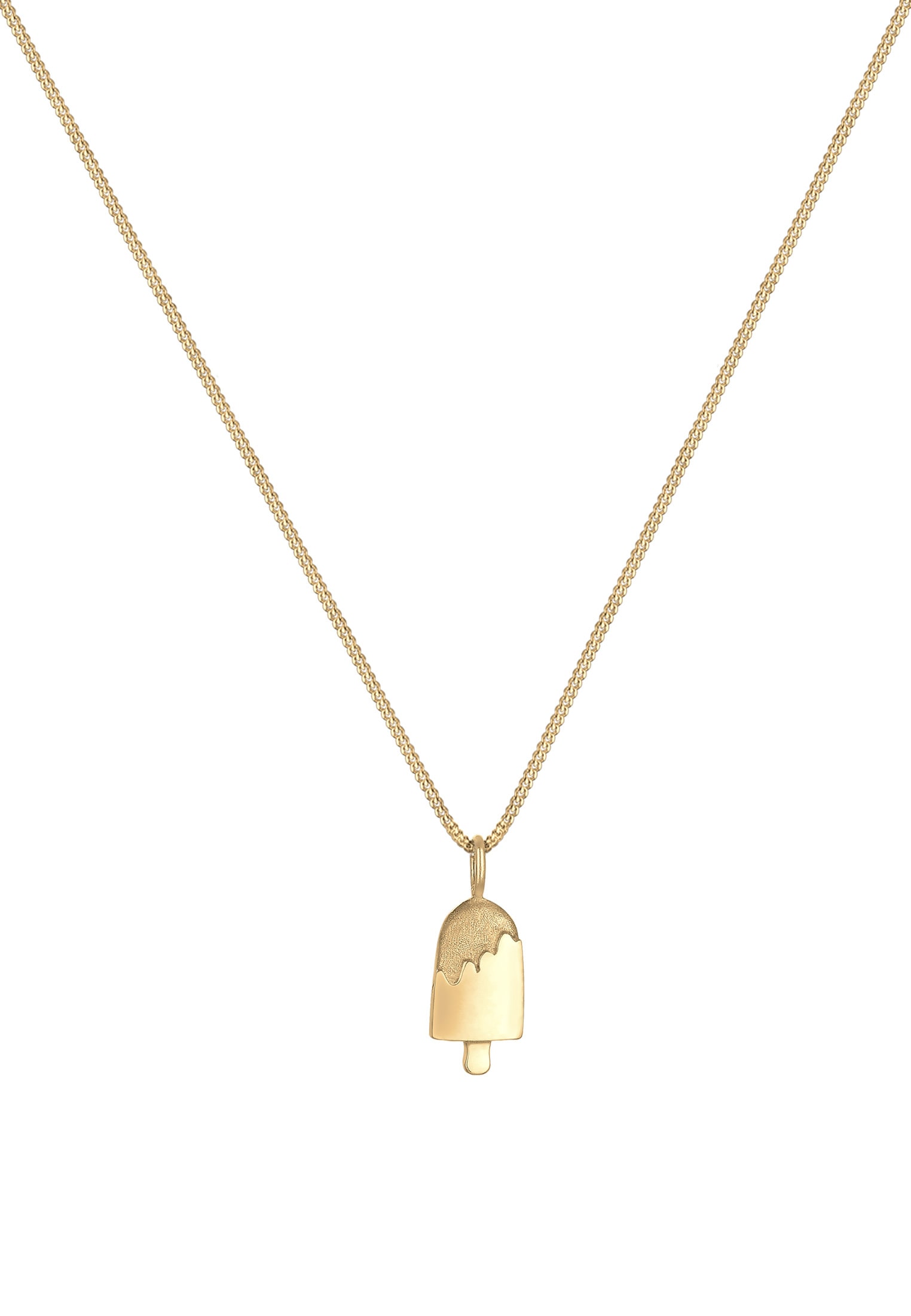 Elli Kette mit Anhänger »Panzerkette Eis Sommer Sonne 925 Sterling Silber«