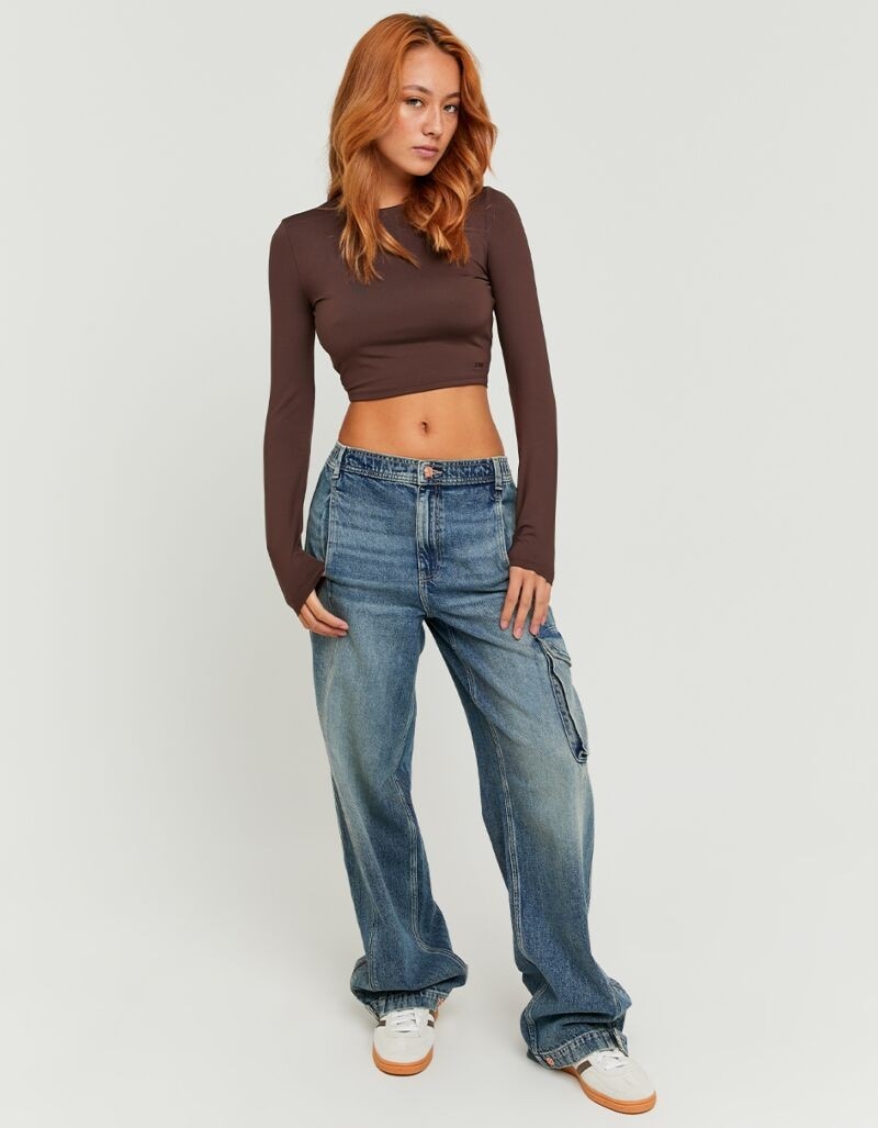 Tally Weijl Cargojeans »SPADEGINNA« Baumwolle , baggy