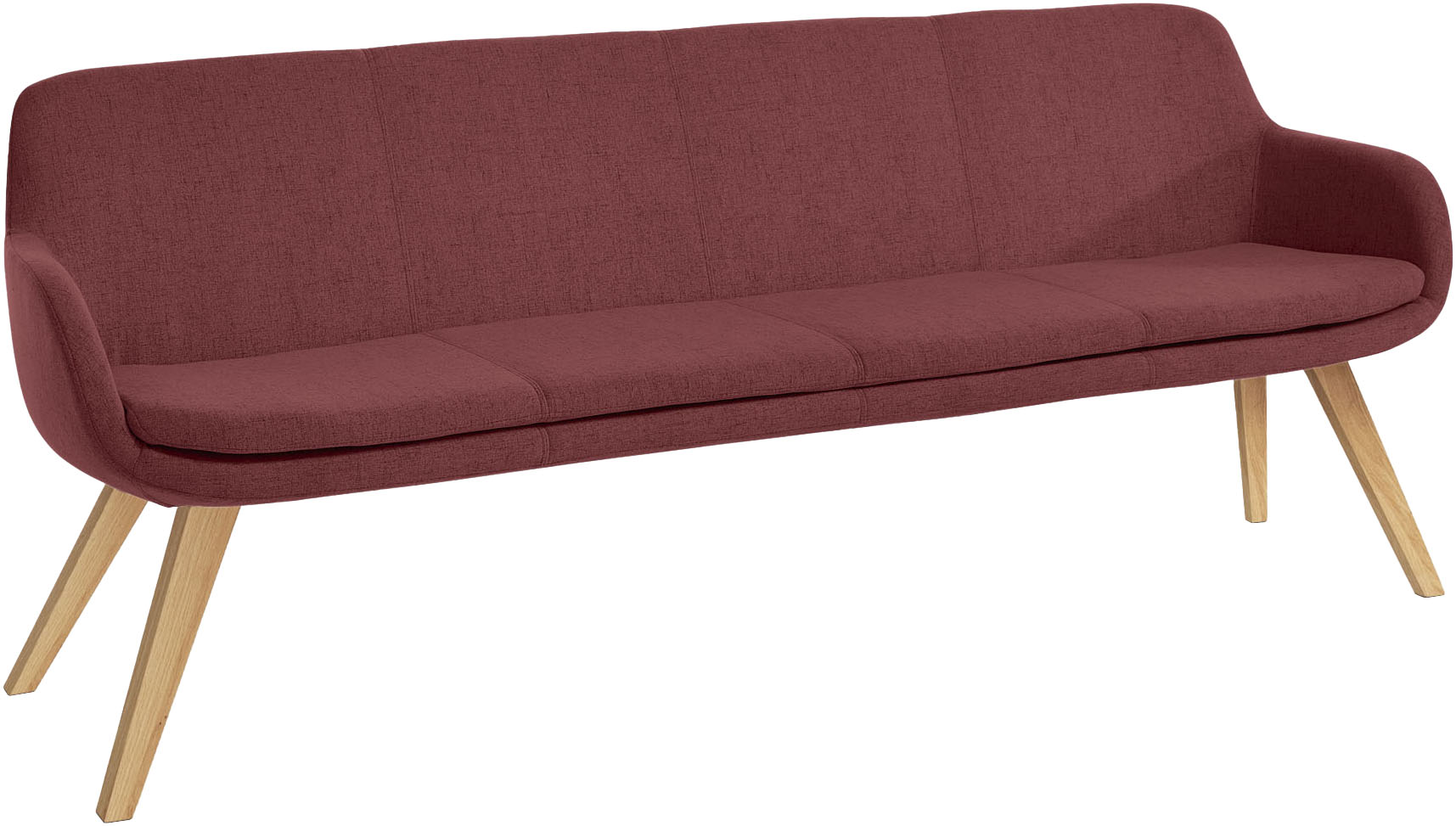 Musterring Essbank "Tavia" Stativgestell aus Eiche bianco massiv, Breite 18 günstig online kaufen